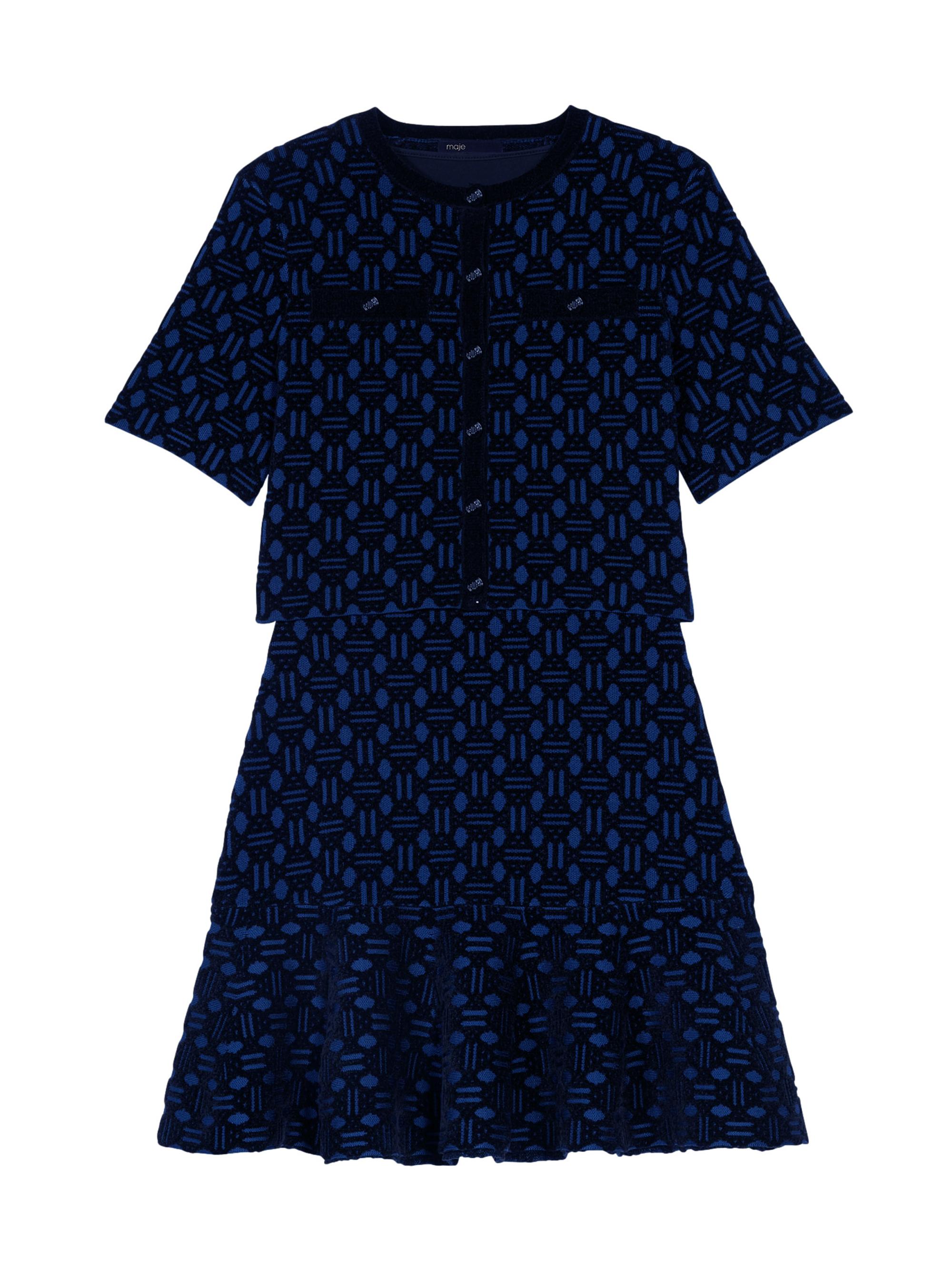 knee length casual black dress Nikola One-Shoulder Cut-Out Feature Knee Length Dress Black main image 0