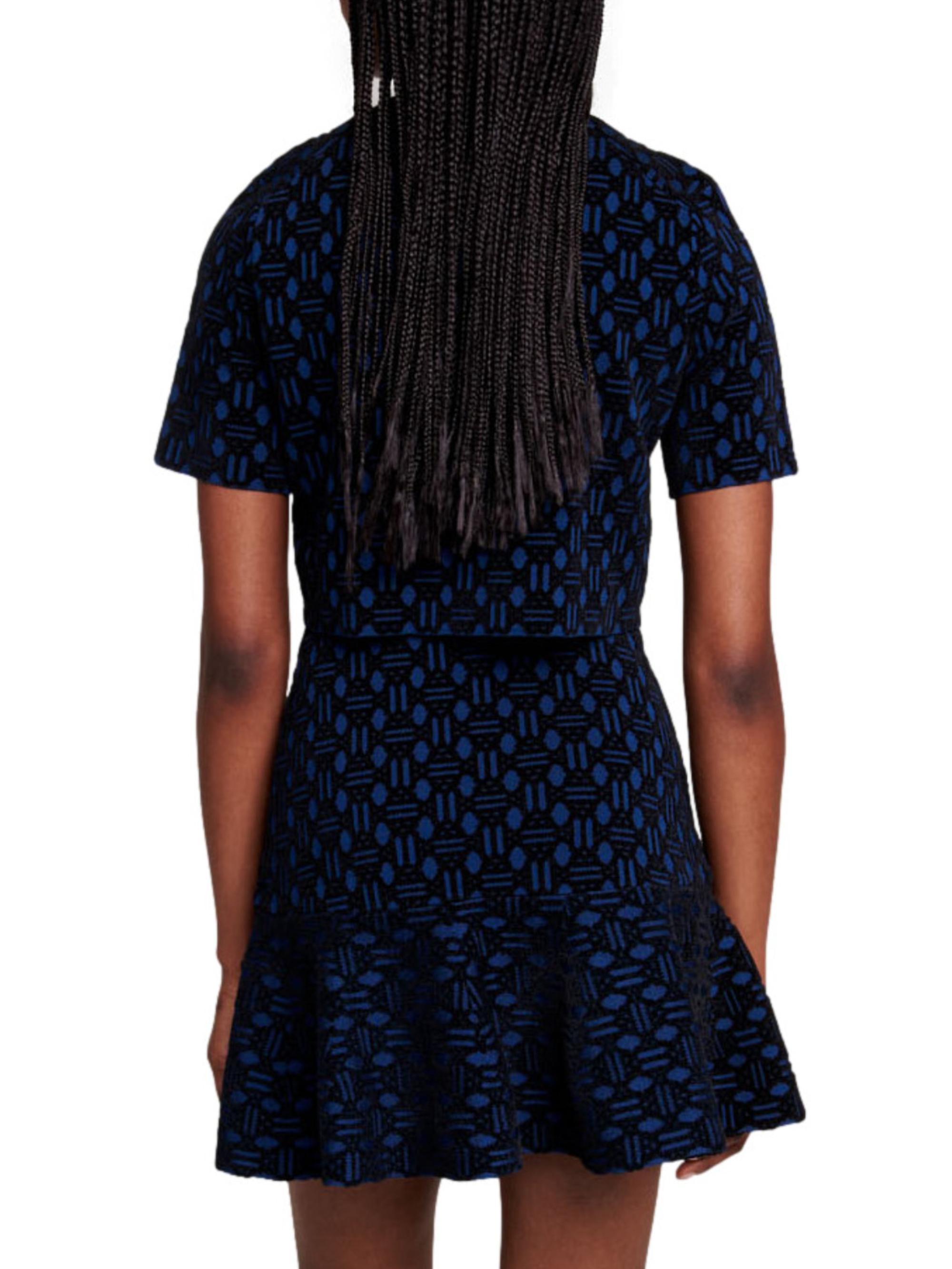 palm knit dress Off-White Palm Tree Knit Midi Dress main image 0