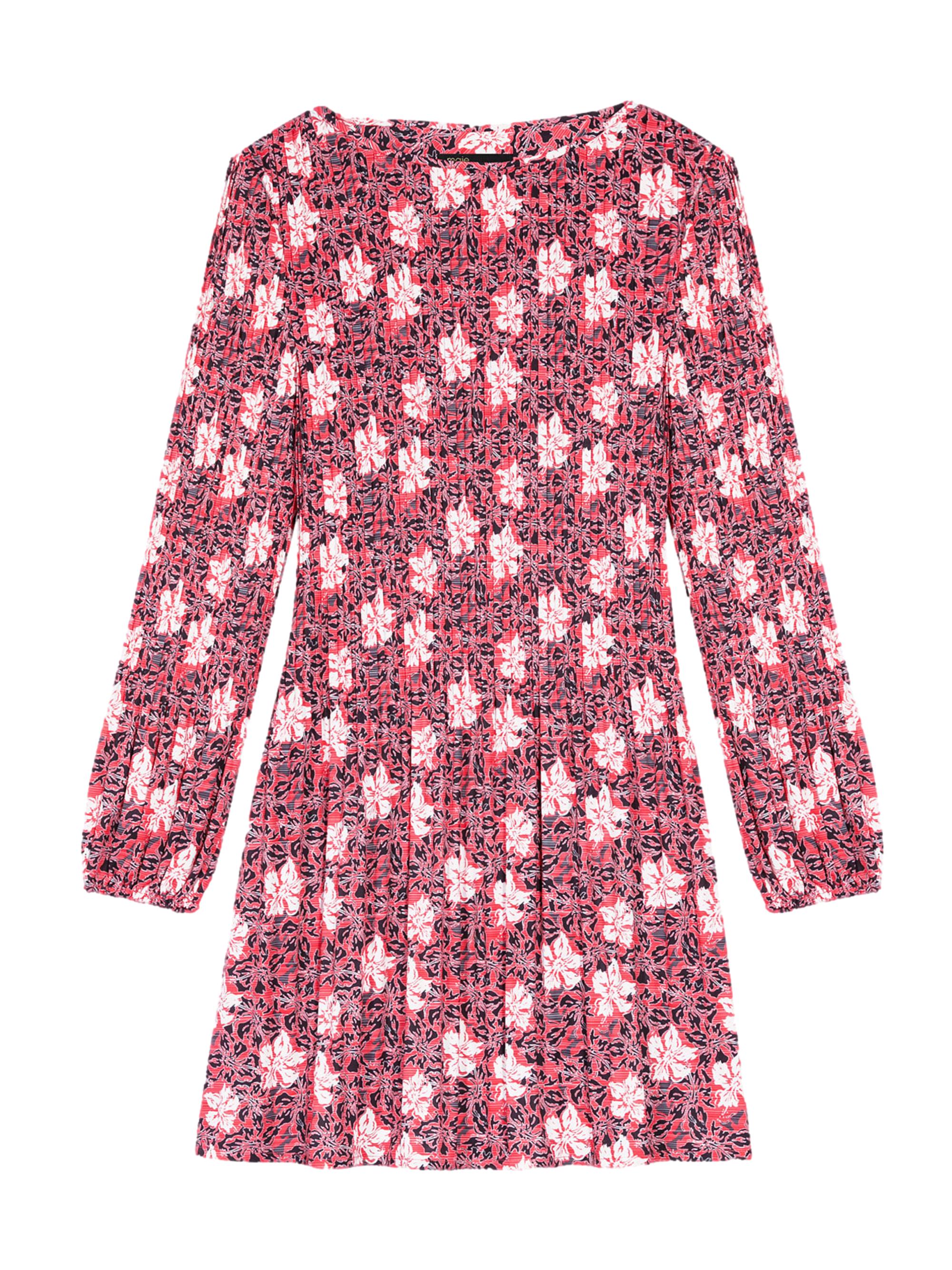 maje pink floral dress Maje Pink Floral Dress