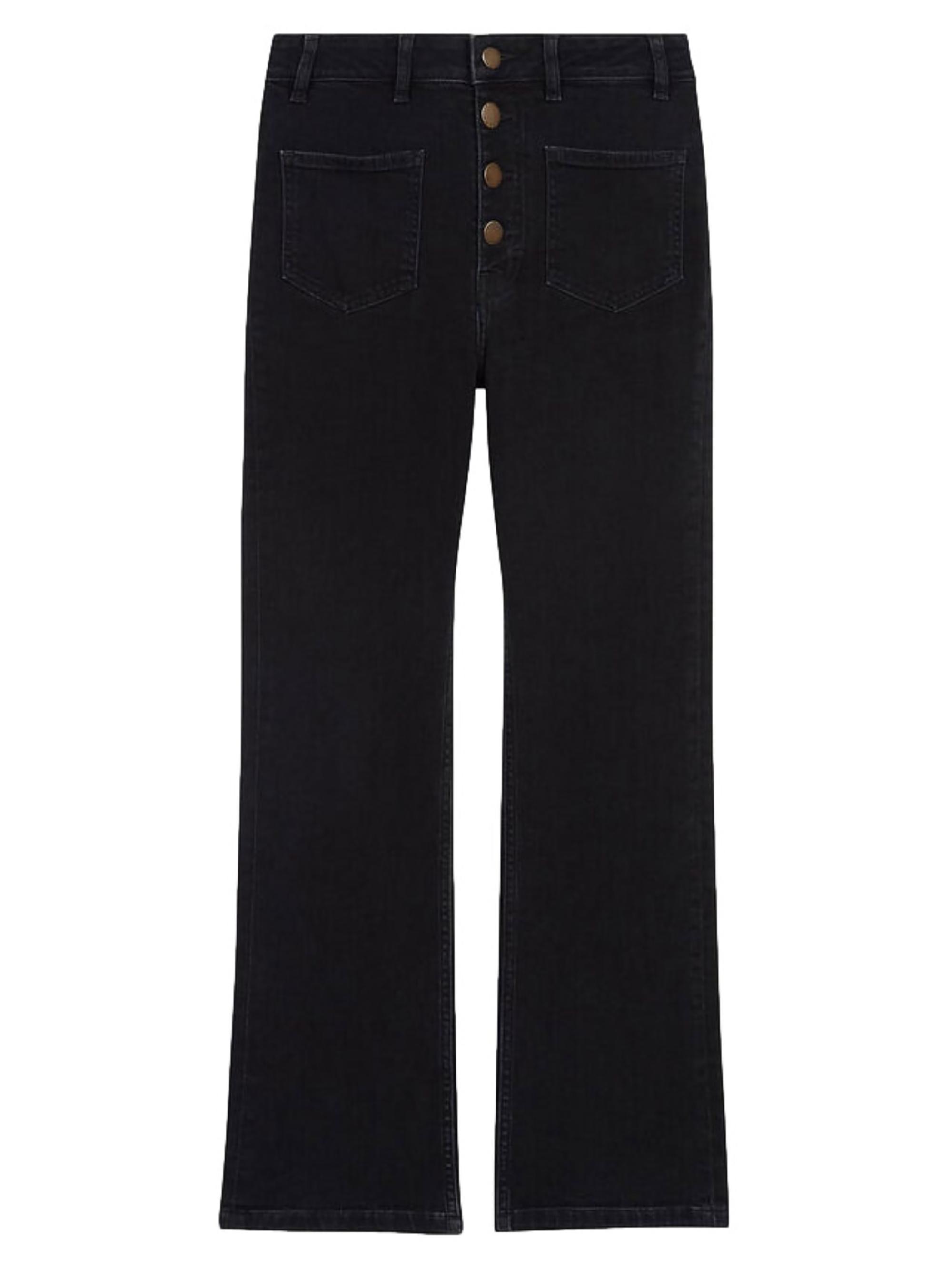 Maje Women's Flared Jeans - Black