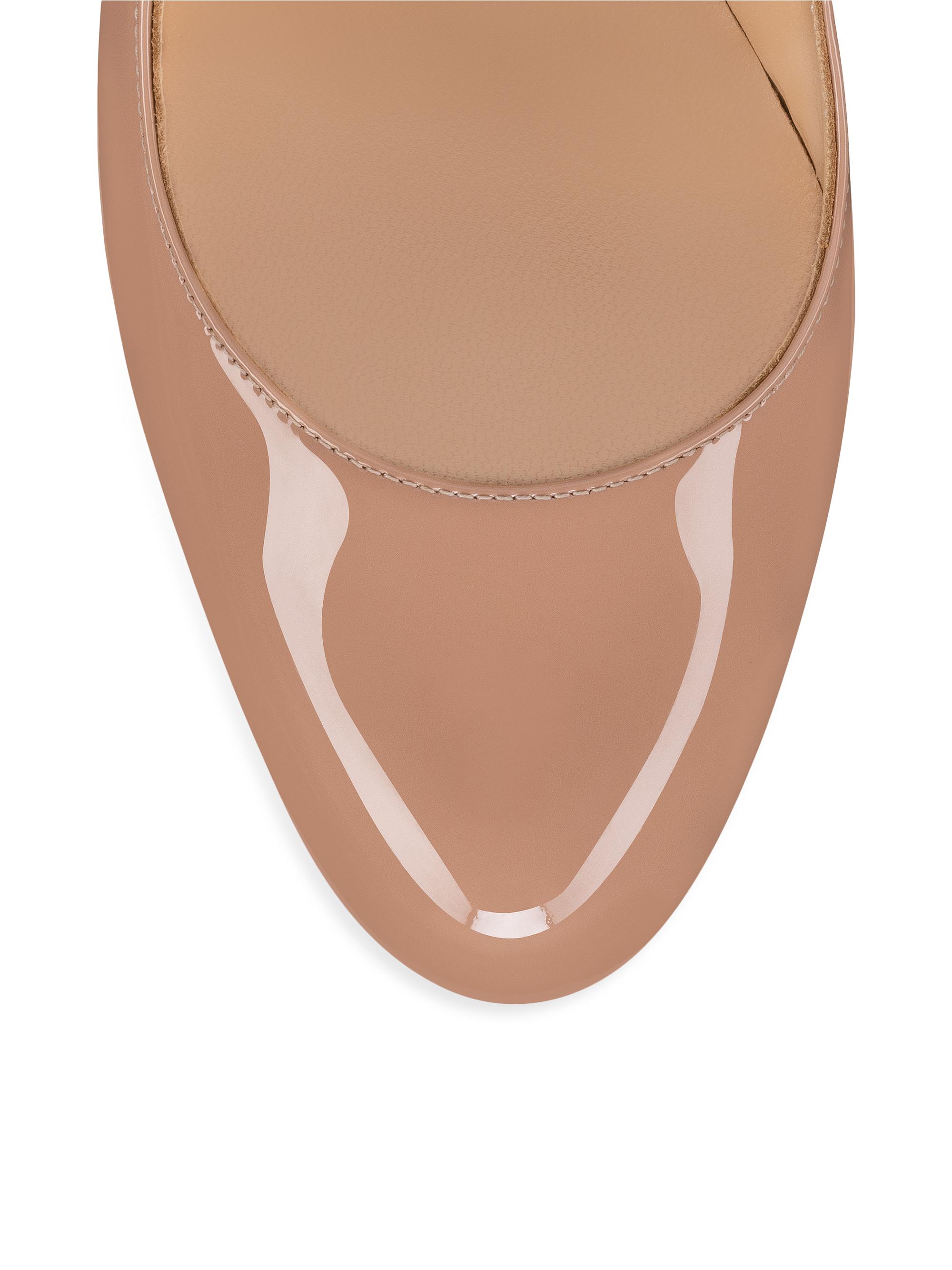 Christian Louboutin Pumppie 85MM Patent Leather Pumps | Saks Fifth