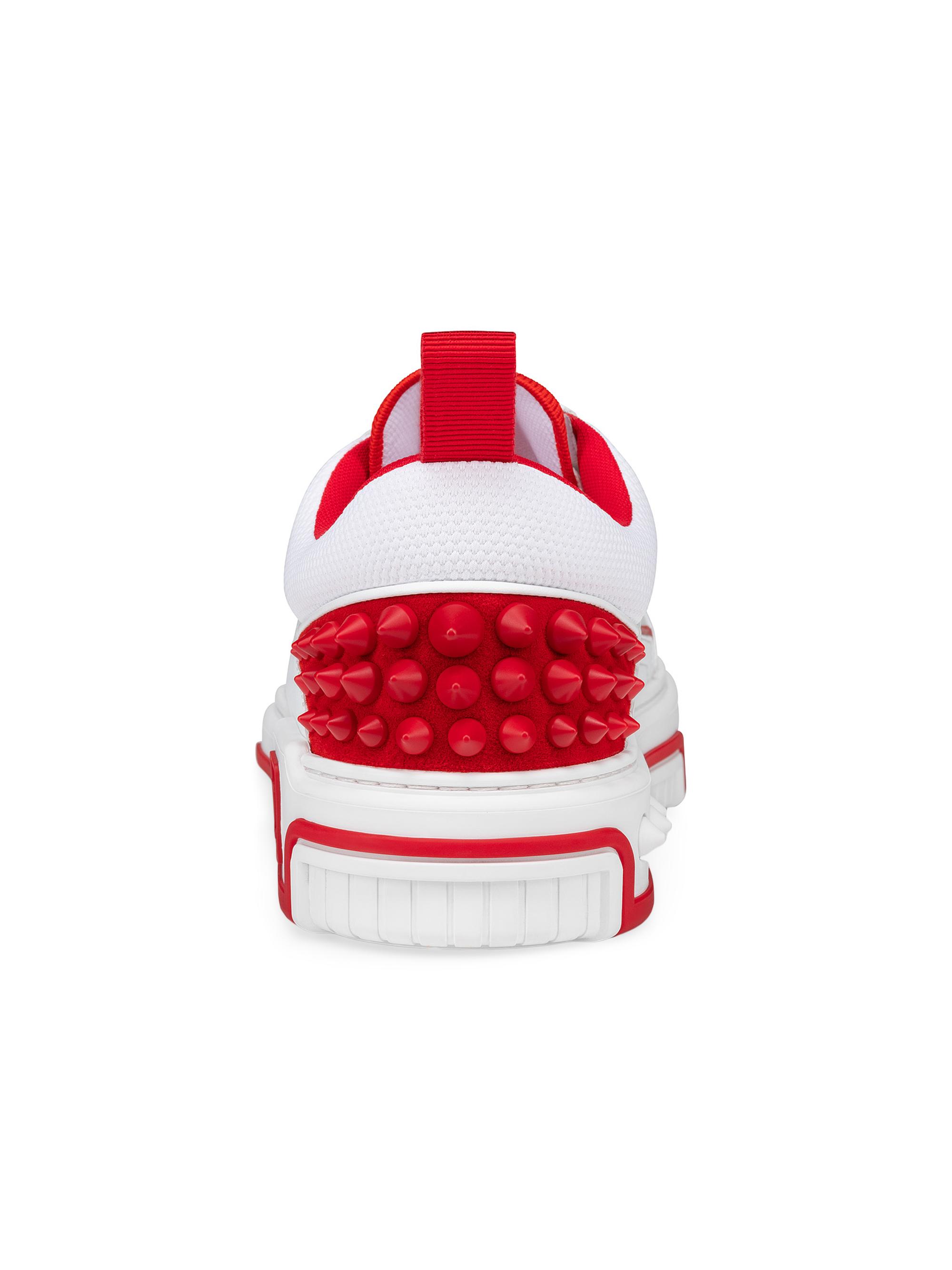 CHRISTIAN LOUBOUTIN スニーカー 42 赤×クリア CHRISTIAN LOUBOUTIN スニーカー 42 赤×クリア スニーカー