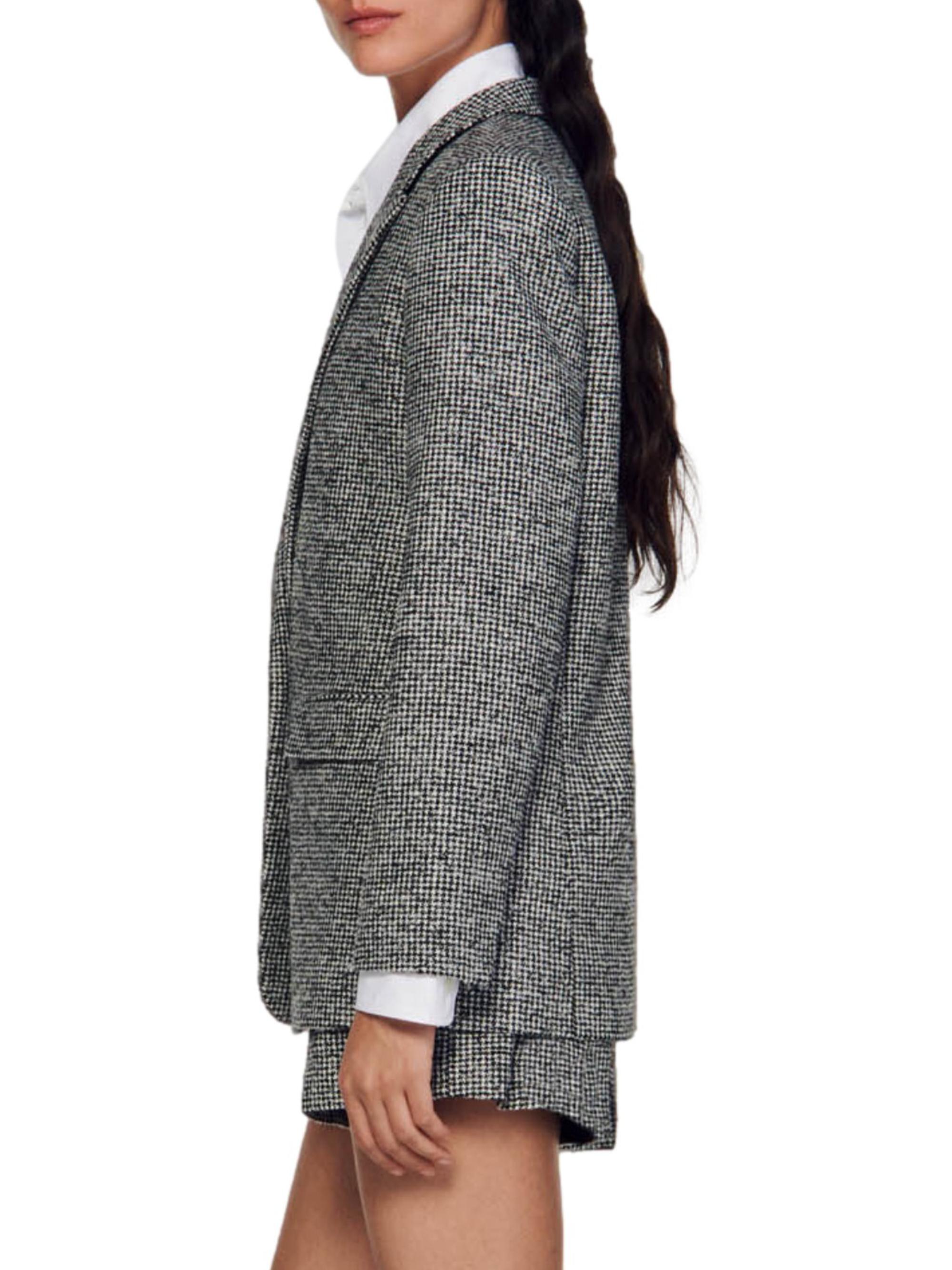 Sandro Houndstooth Blazer | Saks Fifth Avenue