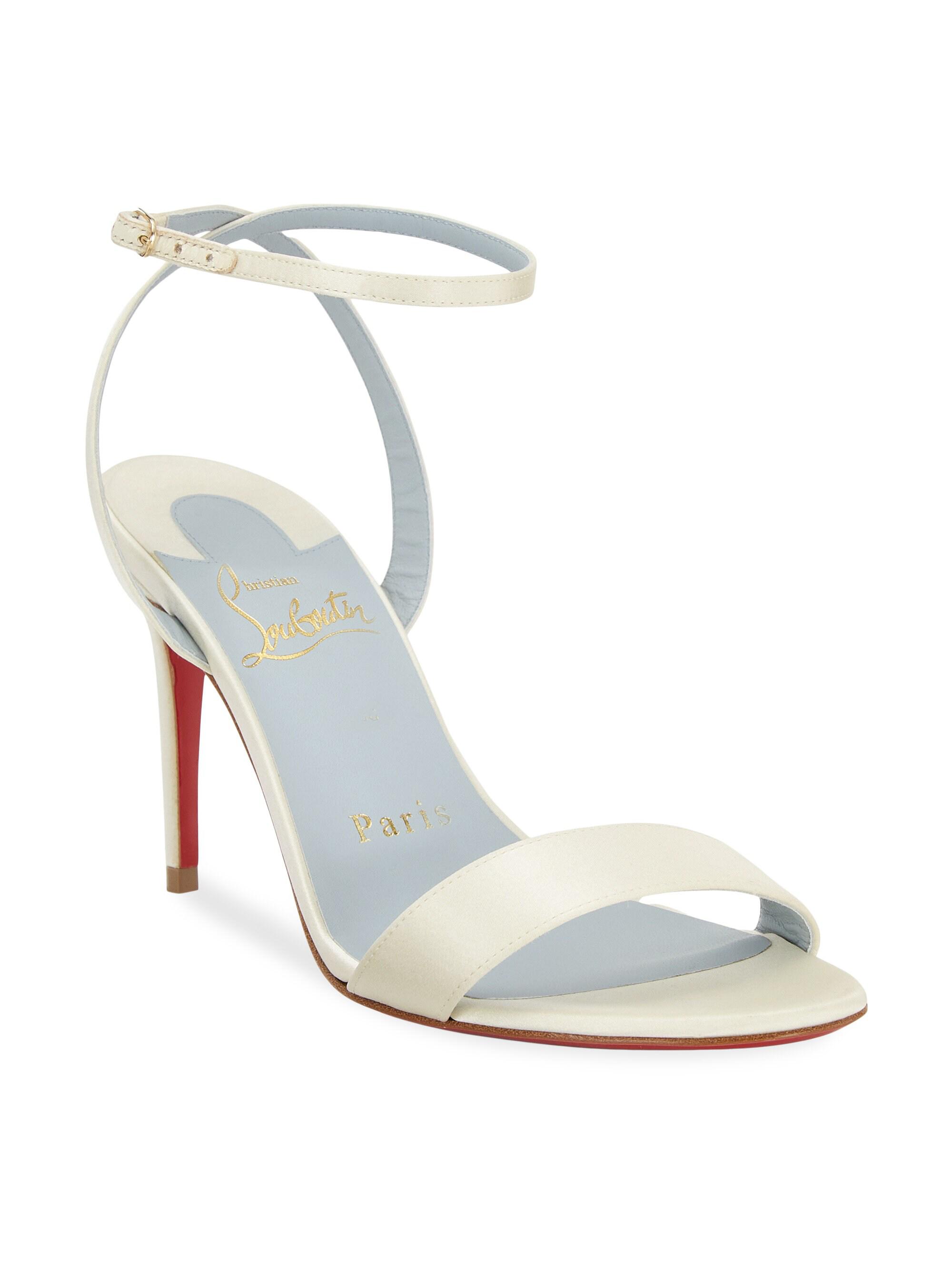 超美品 ルブタン Louboutin Flats 36.5/23.5cm 86A CHRISTIAN LOUBOUTIN Hot Chikita patent-leather slingback point-toe
