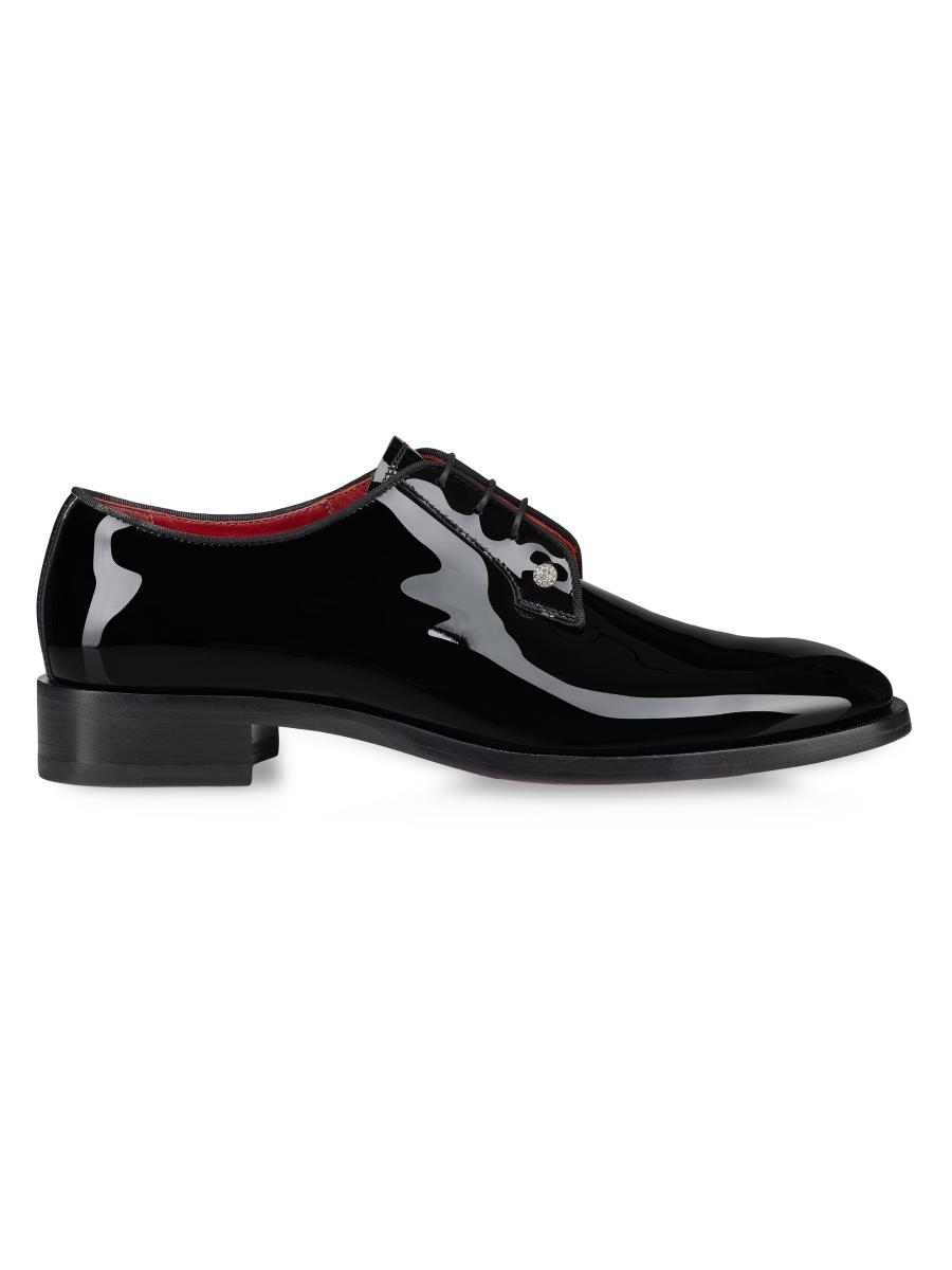 【完売必至】Christian Louboutin Chambeliss サンダル Chambeliss Night Strass - Derbies - Patent calf leather and