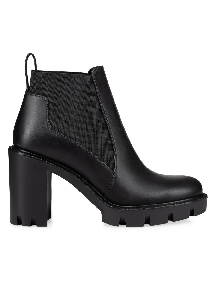 ショートブーツ・ブーティ Christian Louboutin Marchacroche Dune leather ankle boots CHRISTIAN LOUBOUTIN Marchacroche Dune leather Chelsea boots