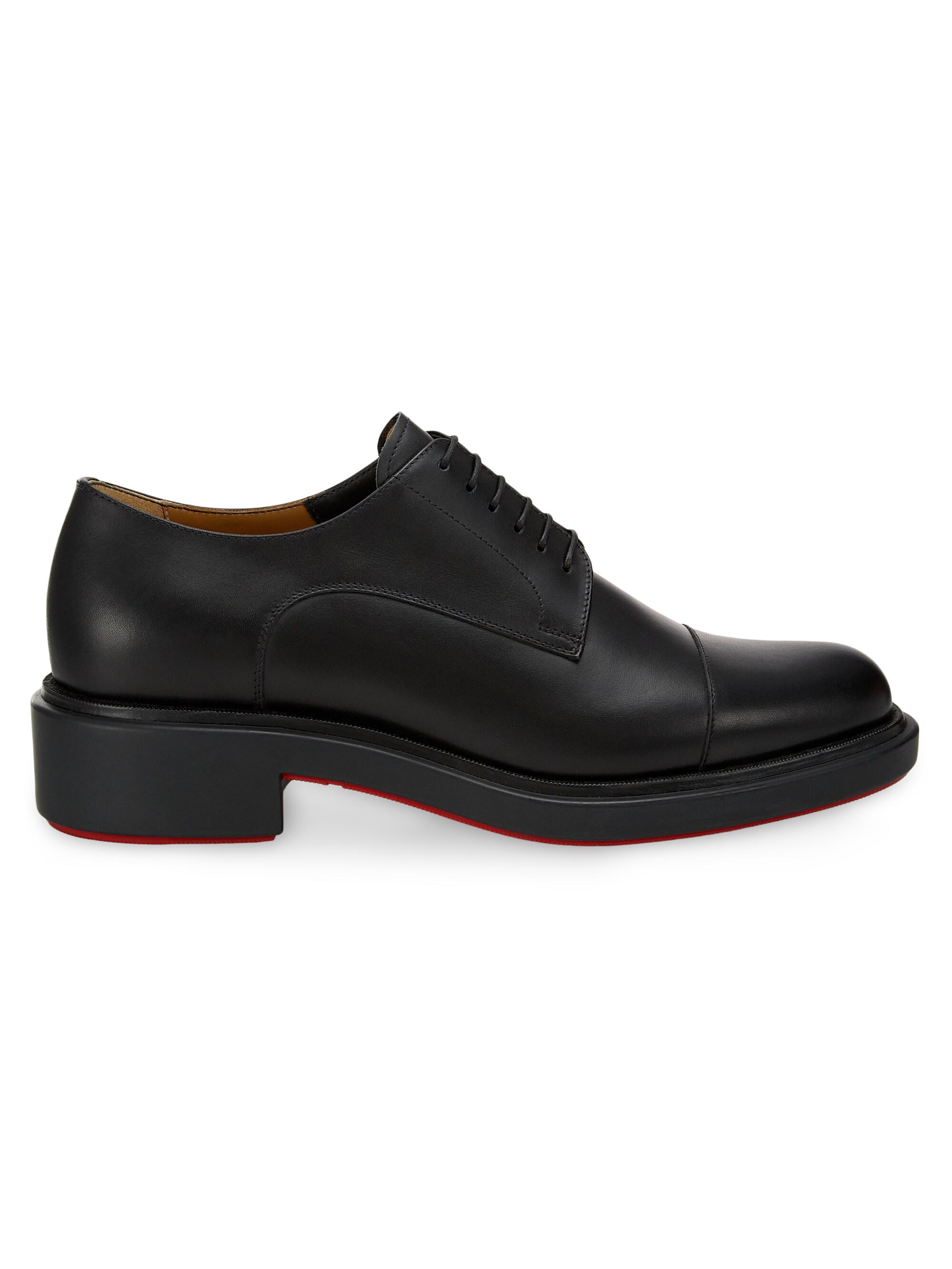 Christian Louboutin Men's Urbino Dress Shoes - Black