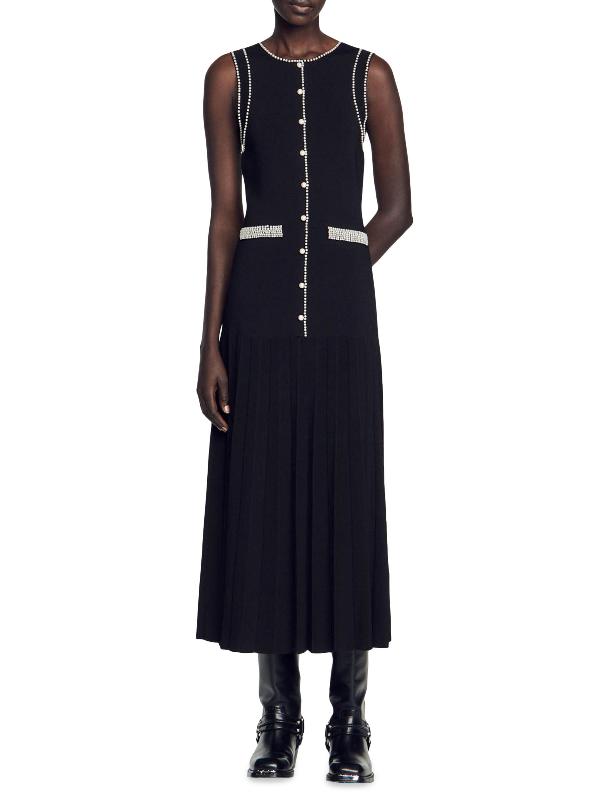 Sandro Knit Midi Dress | Saks Fifth Avenue