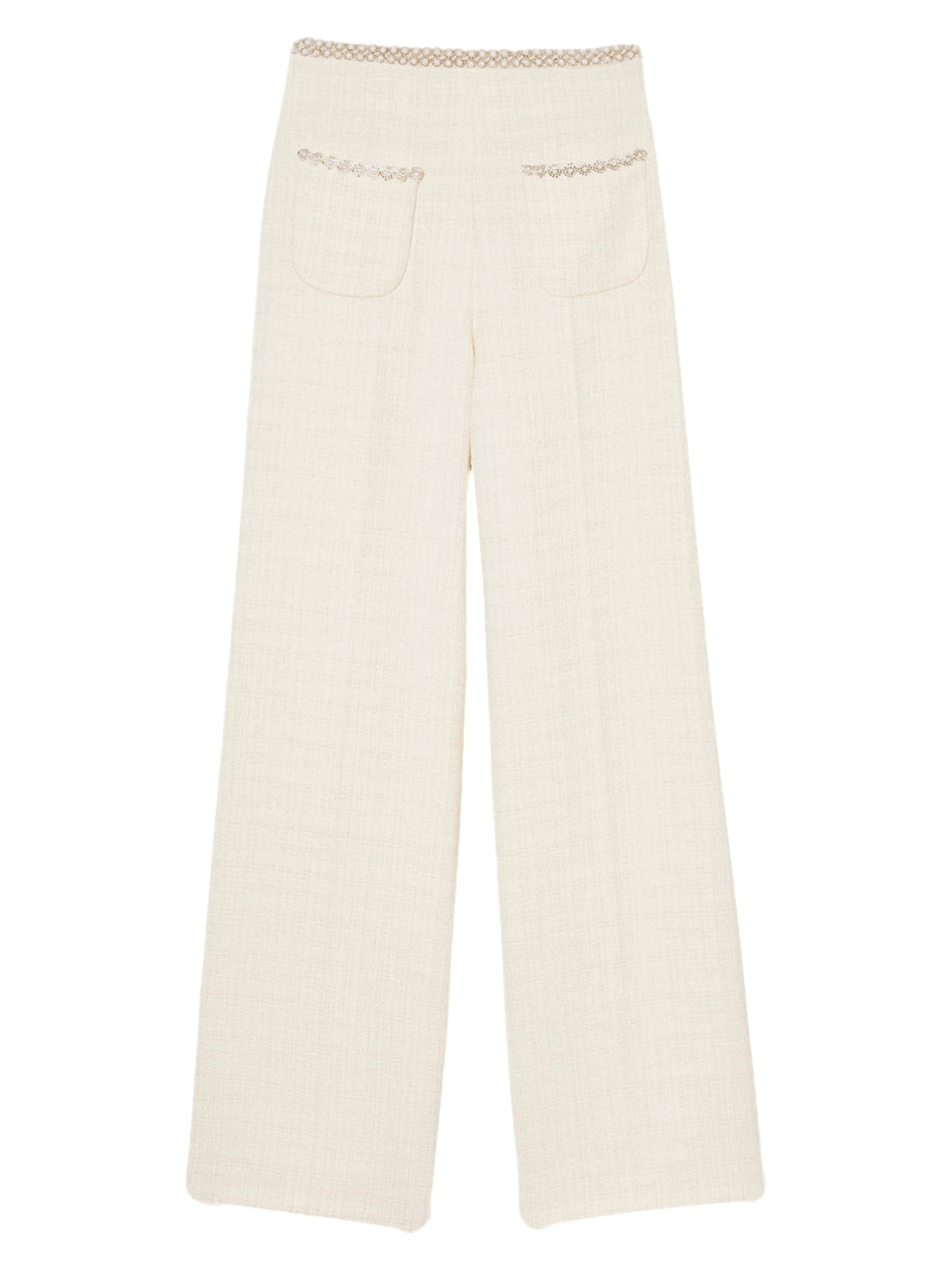 Sandro Tweed Trousers Saks Fifth Avenue