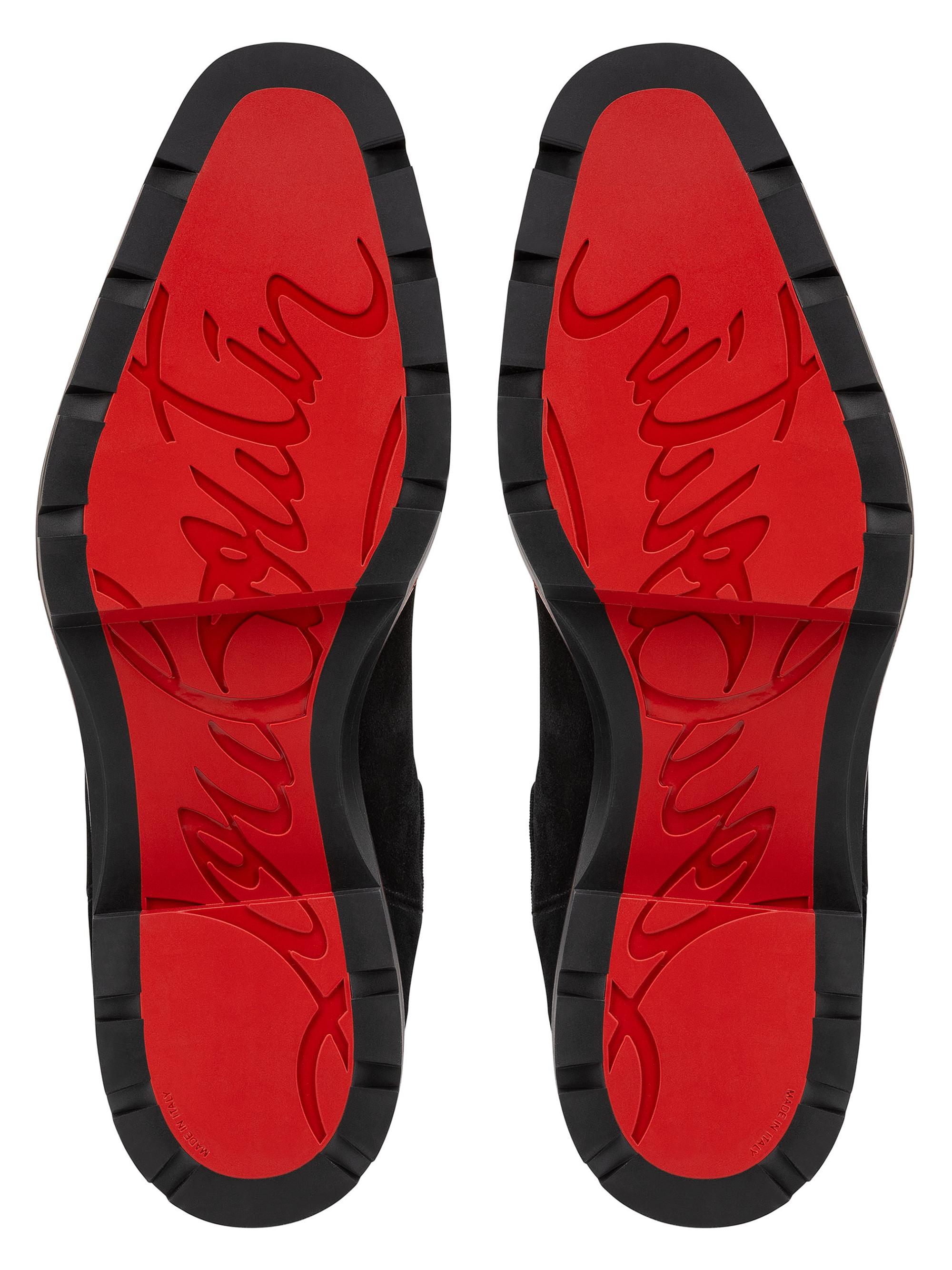 Christian Louboutin Alpinosol Leather Ankle Booties | Saks Fifth