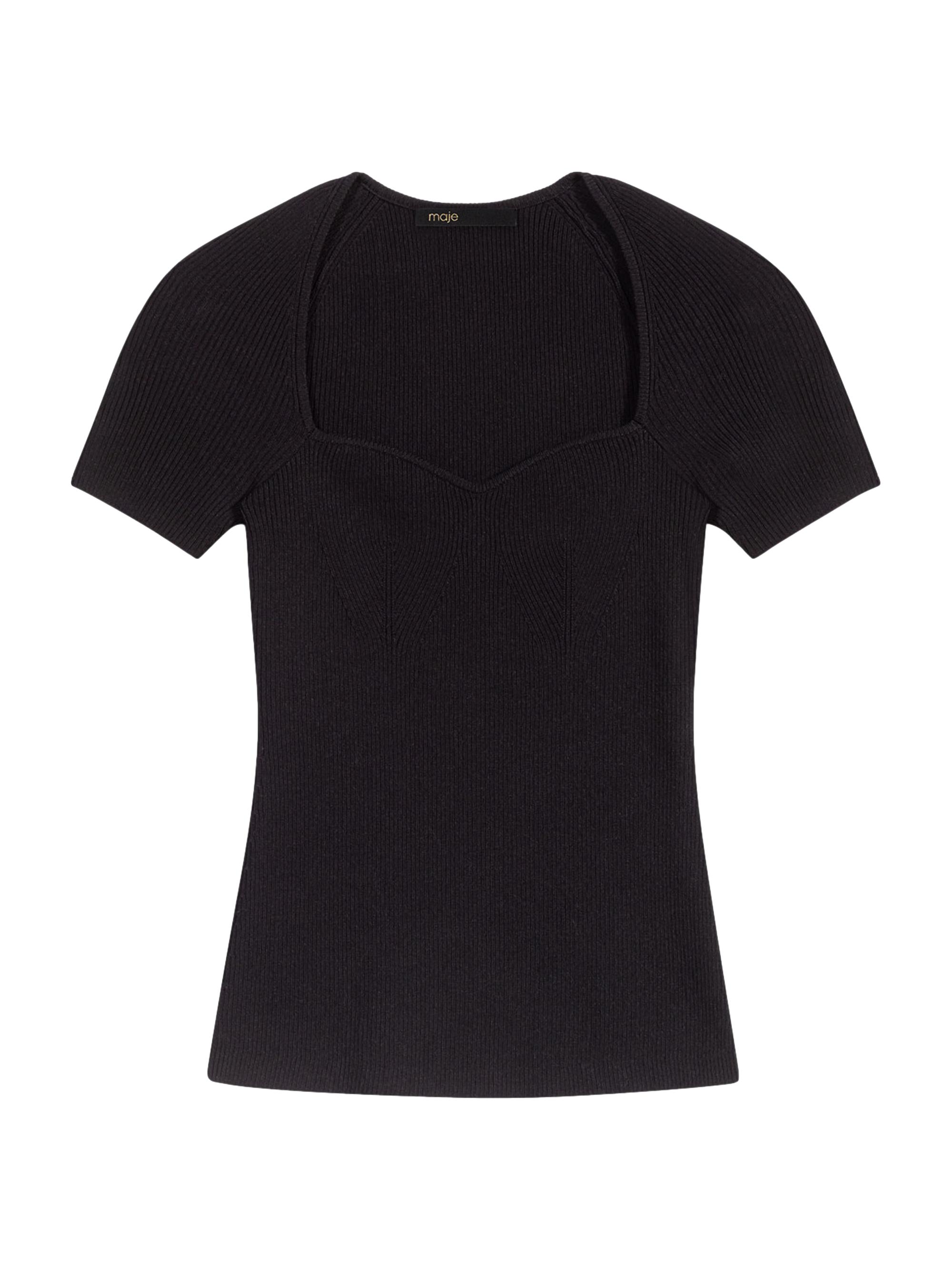 Maje Knit Top Saks Fifth Avenue