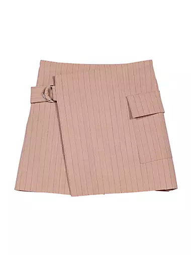Striped Layered Effect Shorts