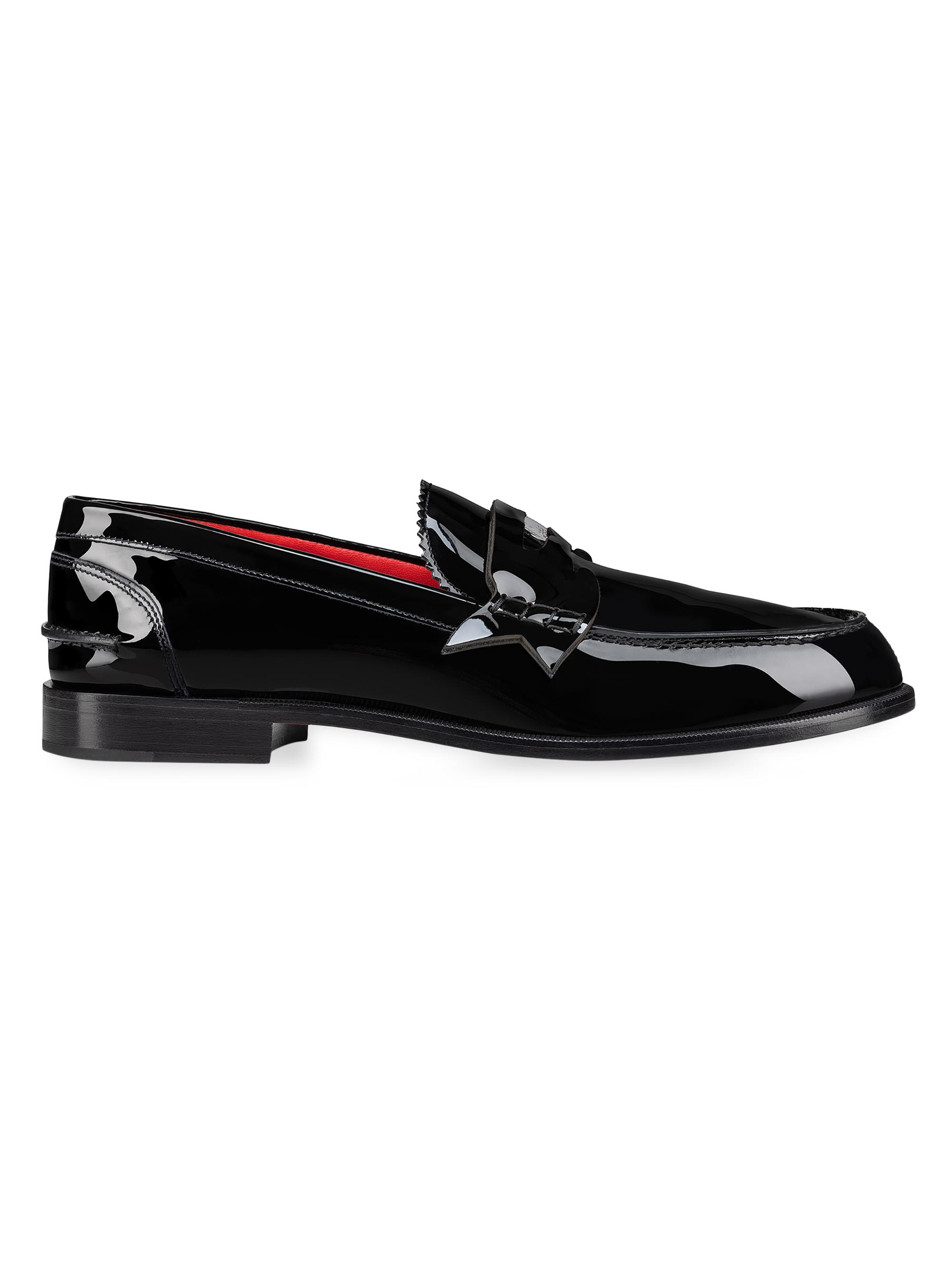 Christian Louboutin Men's Penny Loafers - Black