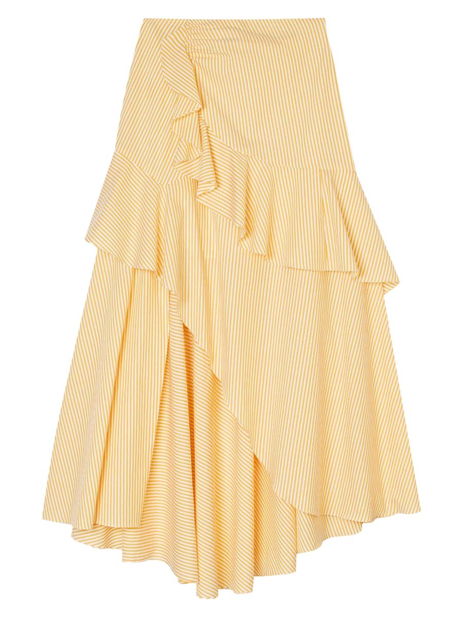 [RECTO] / ☆ 24FW ASYMMETRIC LONG SKIRT / WINE RECTO - Official Website