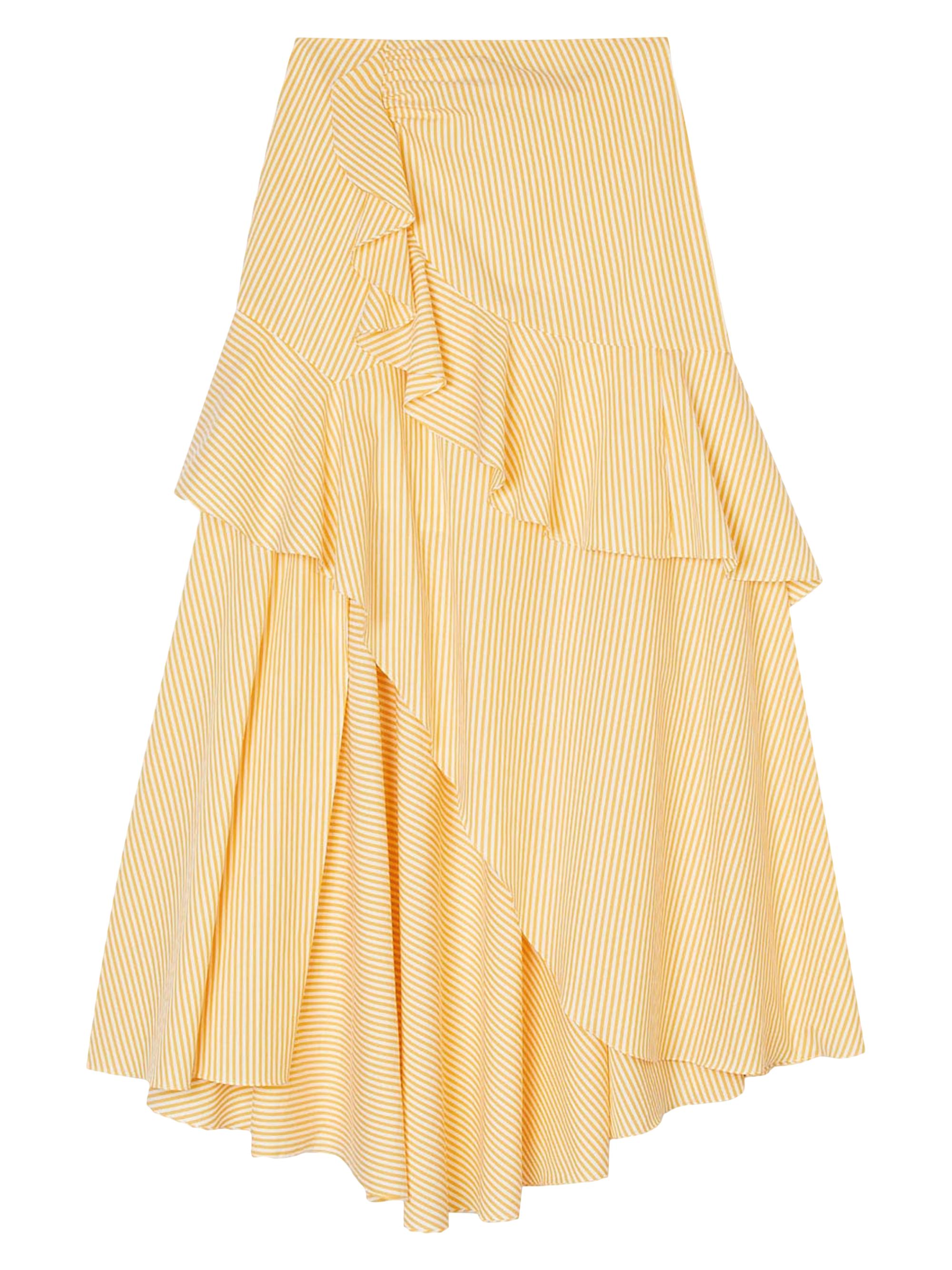 Sandro Long Asymmetrical Skirt | Saks Fifth Avenue