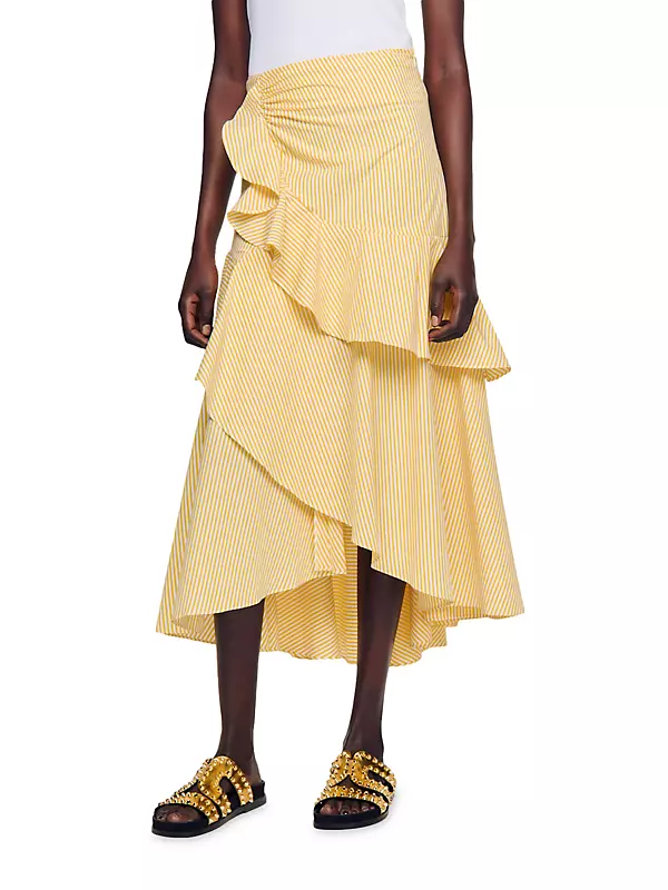 Long Asymmetrical Skirt