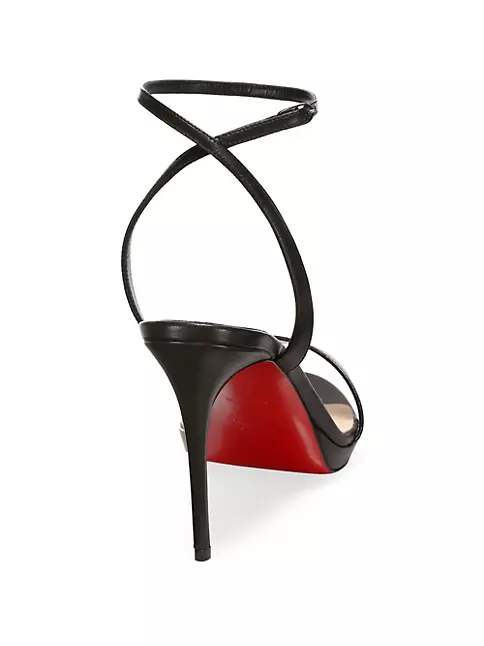 My new purchase came in the mail from Saks, Loubi Queen 100mm in