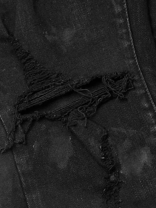 Destroyed Workwear Denim Jacket - Ready to Wear