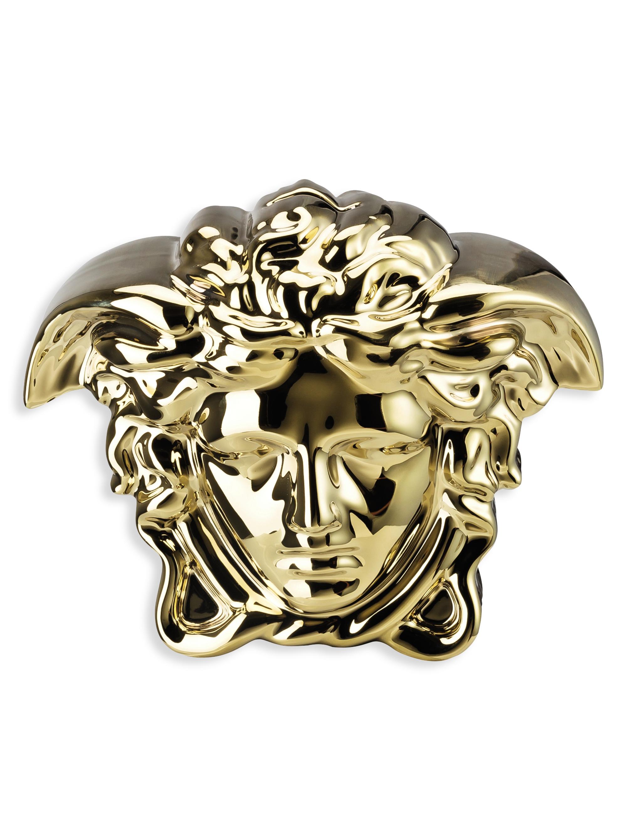Versace Metallic Medusa Money Box