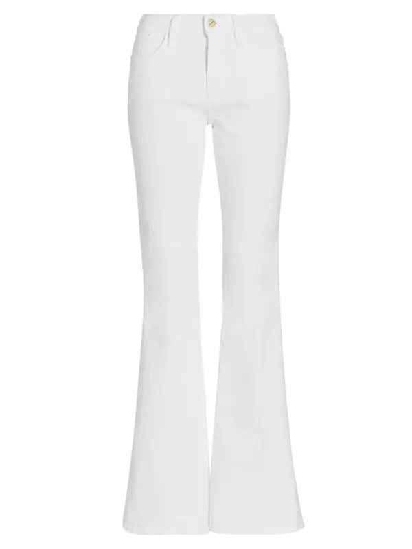 Shop Frame Le High Stretch Flare Jeans
