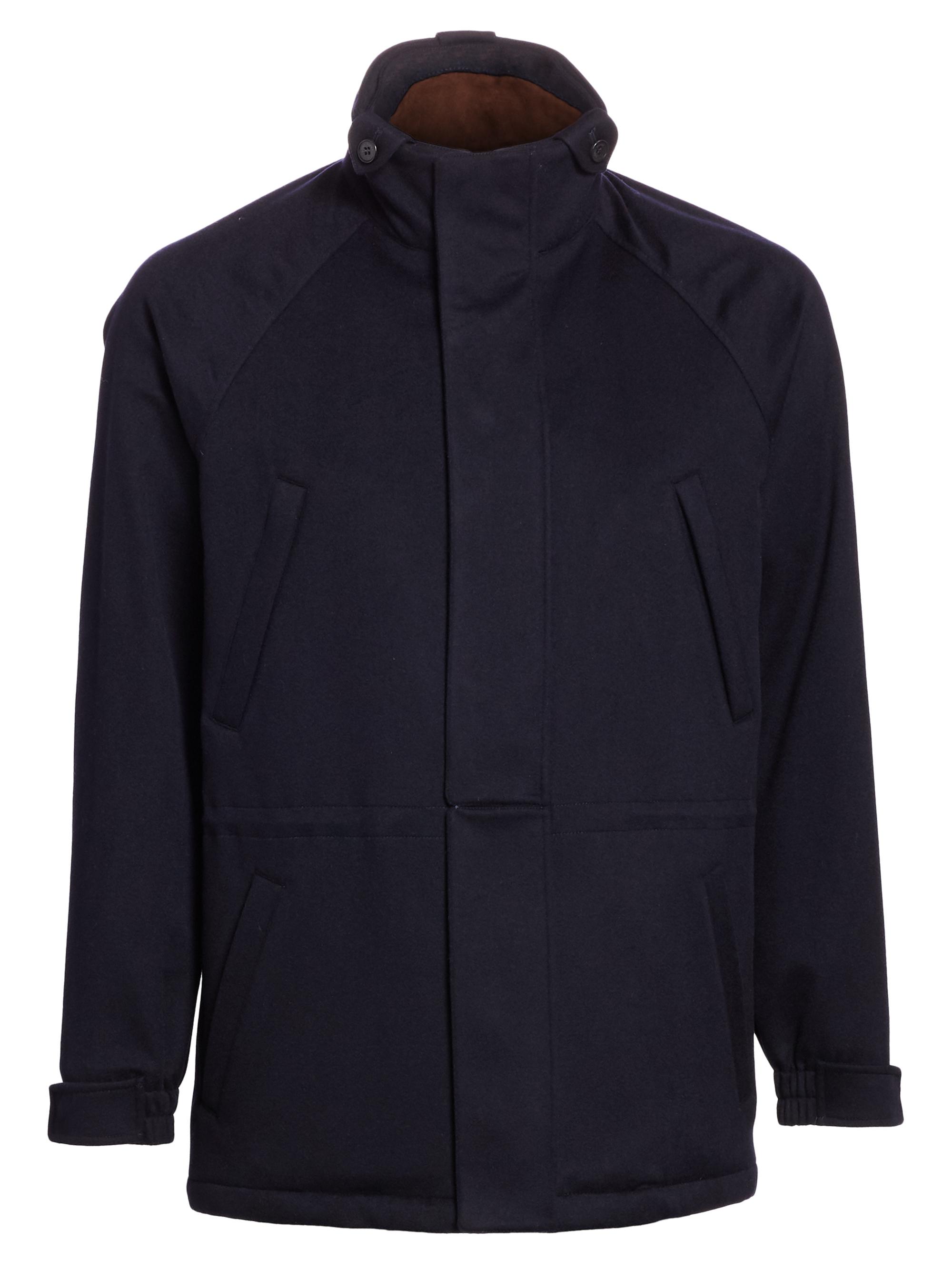 Loro Piana Icer Woven Storm Peacoat | Saks Fifth Avenue