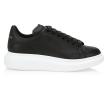 Oversized Leather Platform Sneakers