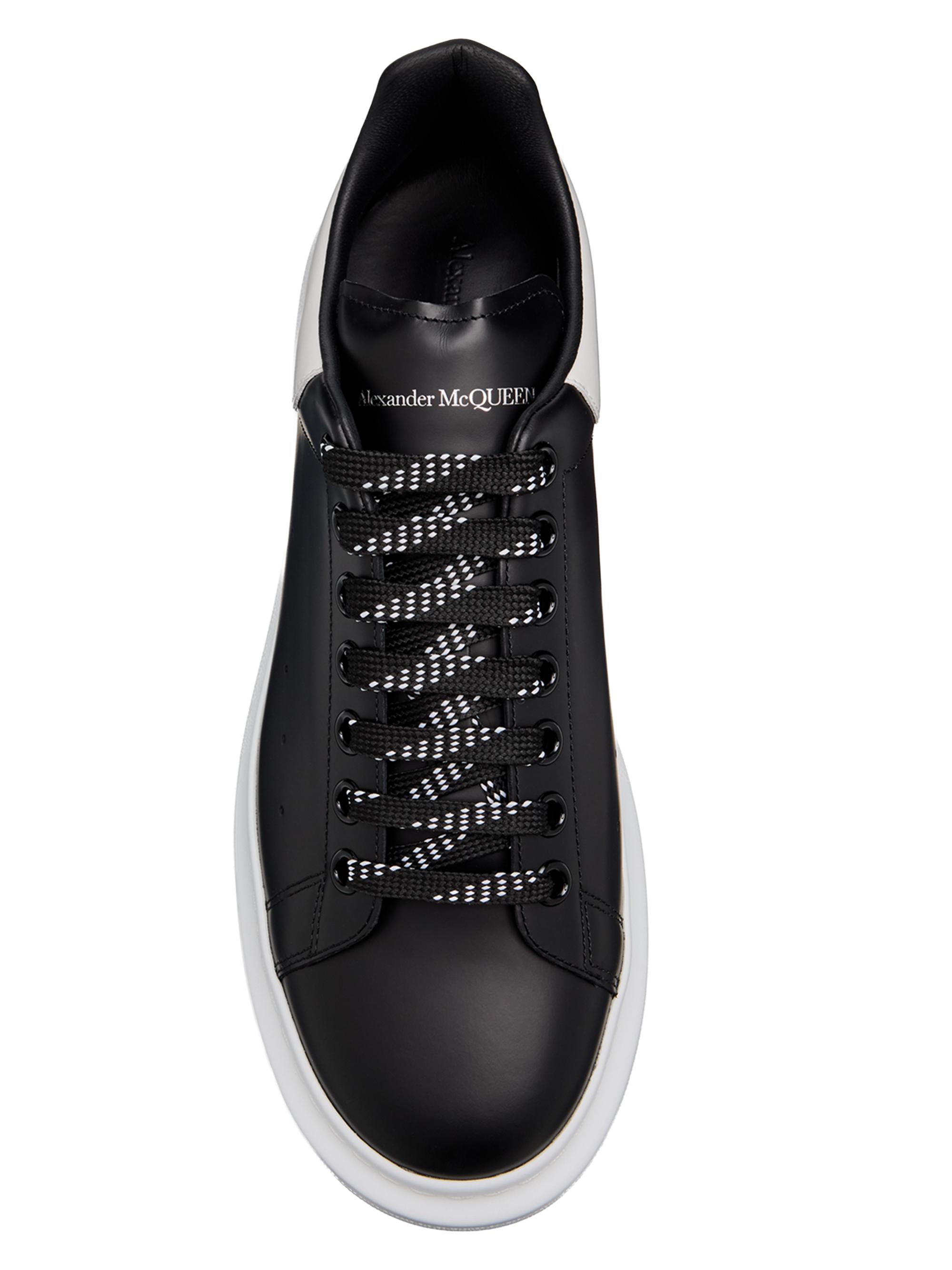 McQueen Oversized Leather Platform Sneakers | Saks Fifth Avenue