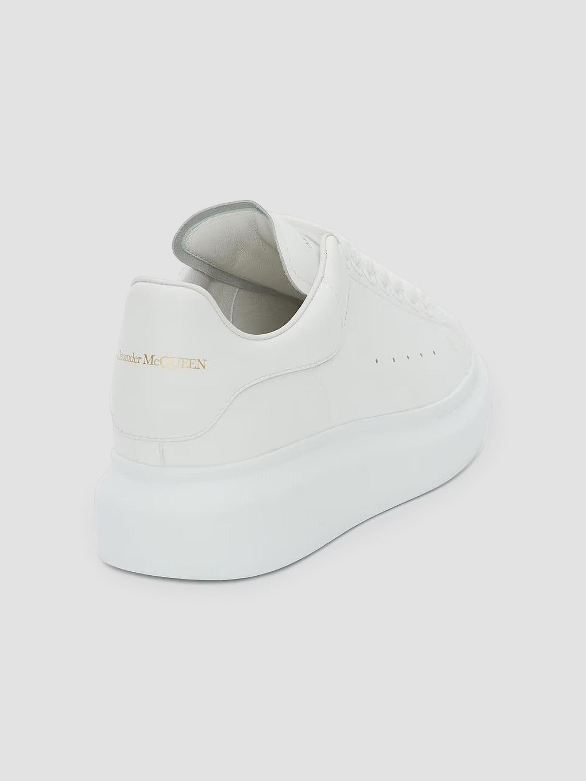 Oversized Leather Platform Sneakers
