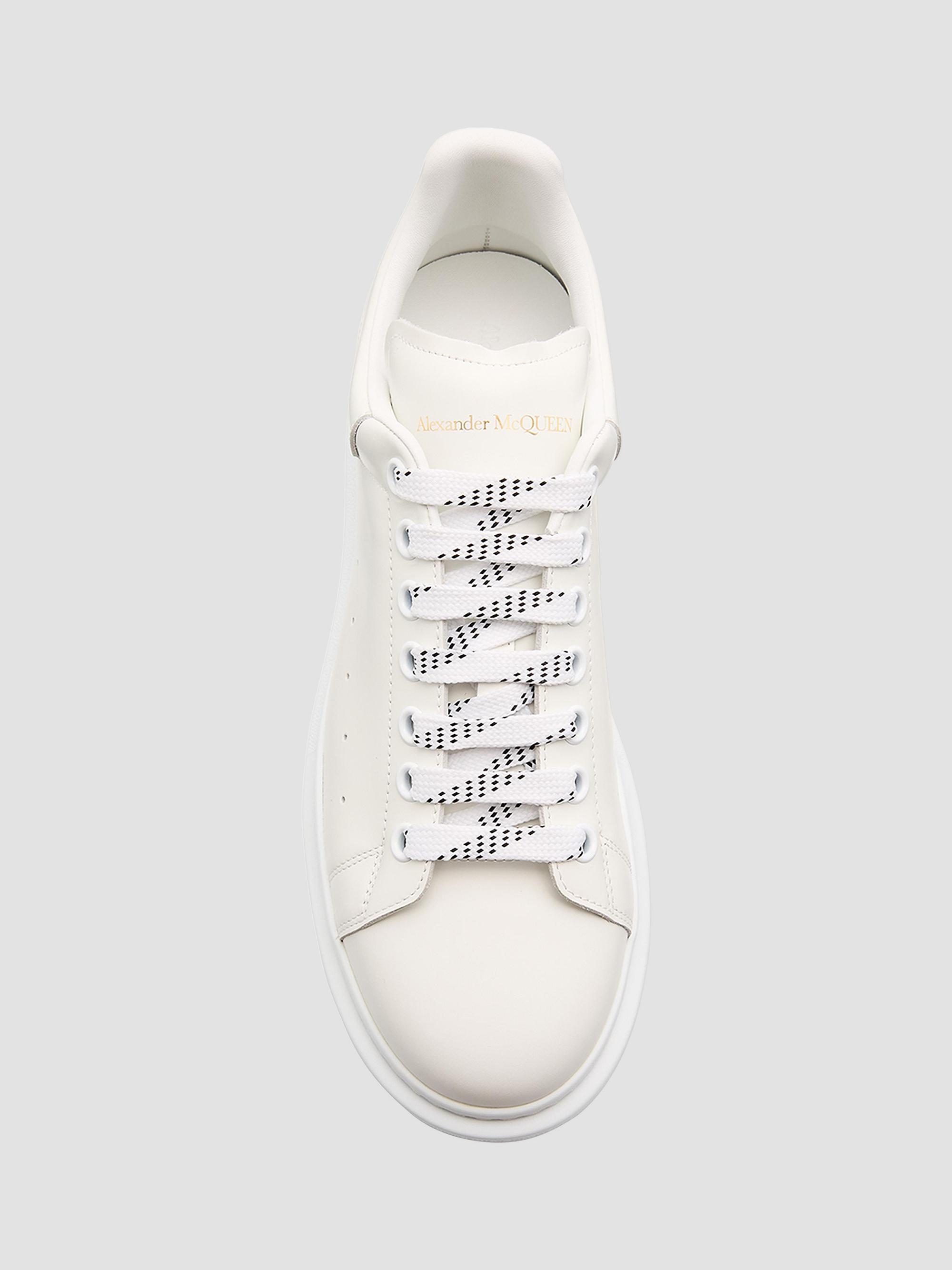 Oversized Leather Platform Sneakers