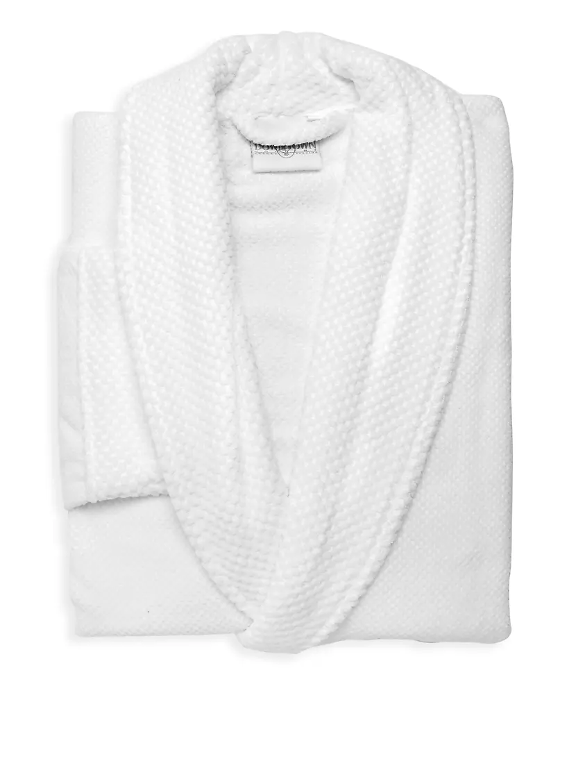 DownTown Company Spa Quilted Velour Bathrobe