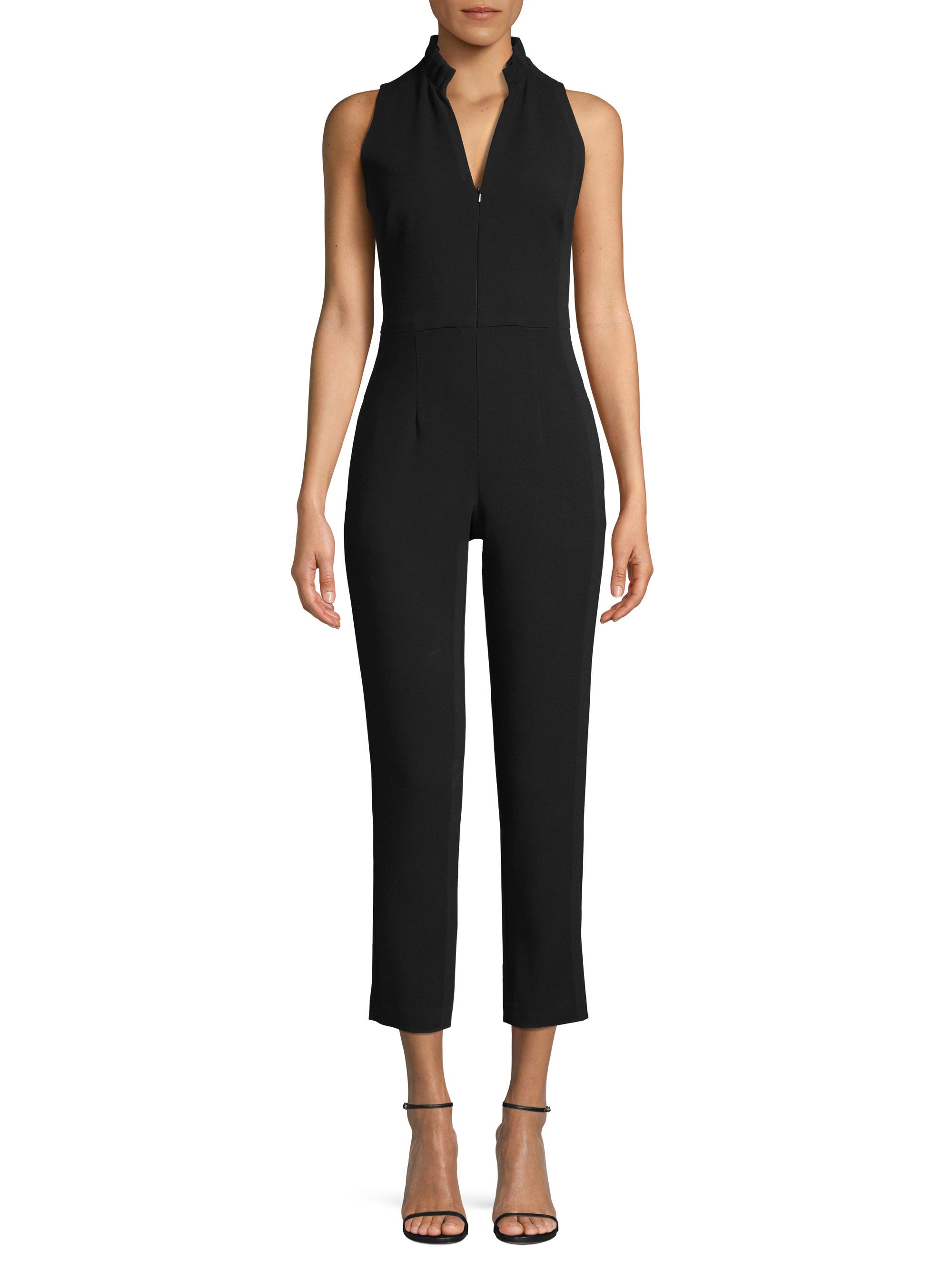 Black Halo Antoinette Sleeveless Jumpsuit | Saks Fifth Avenue