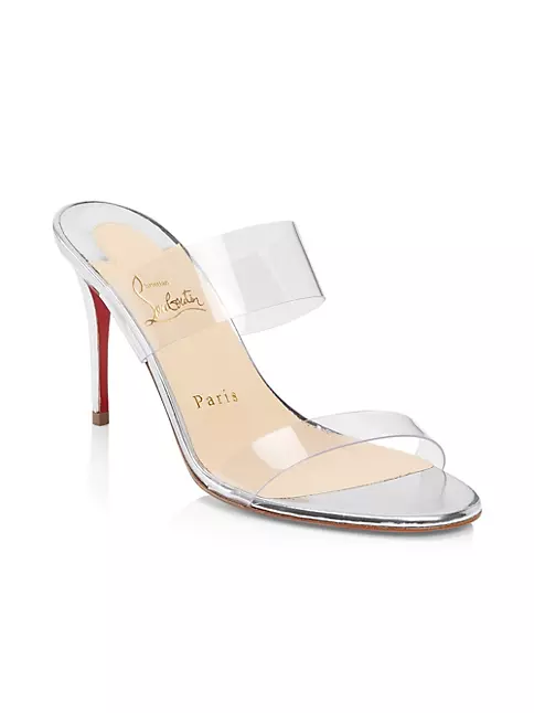 Shoes, Just Nothing Christian Louboutin Slide Sandal Red