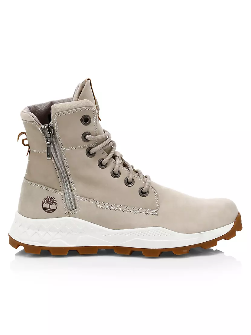 Castlerock Brooklyn Side-Zip Leather Sneaker Boot - Men