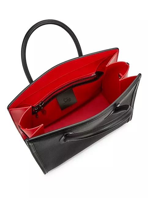 Christian Louboutin custom red Paloma Bag for your festive season