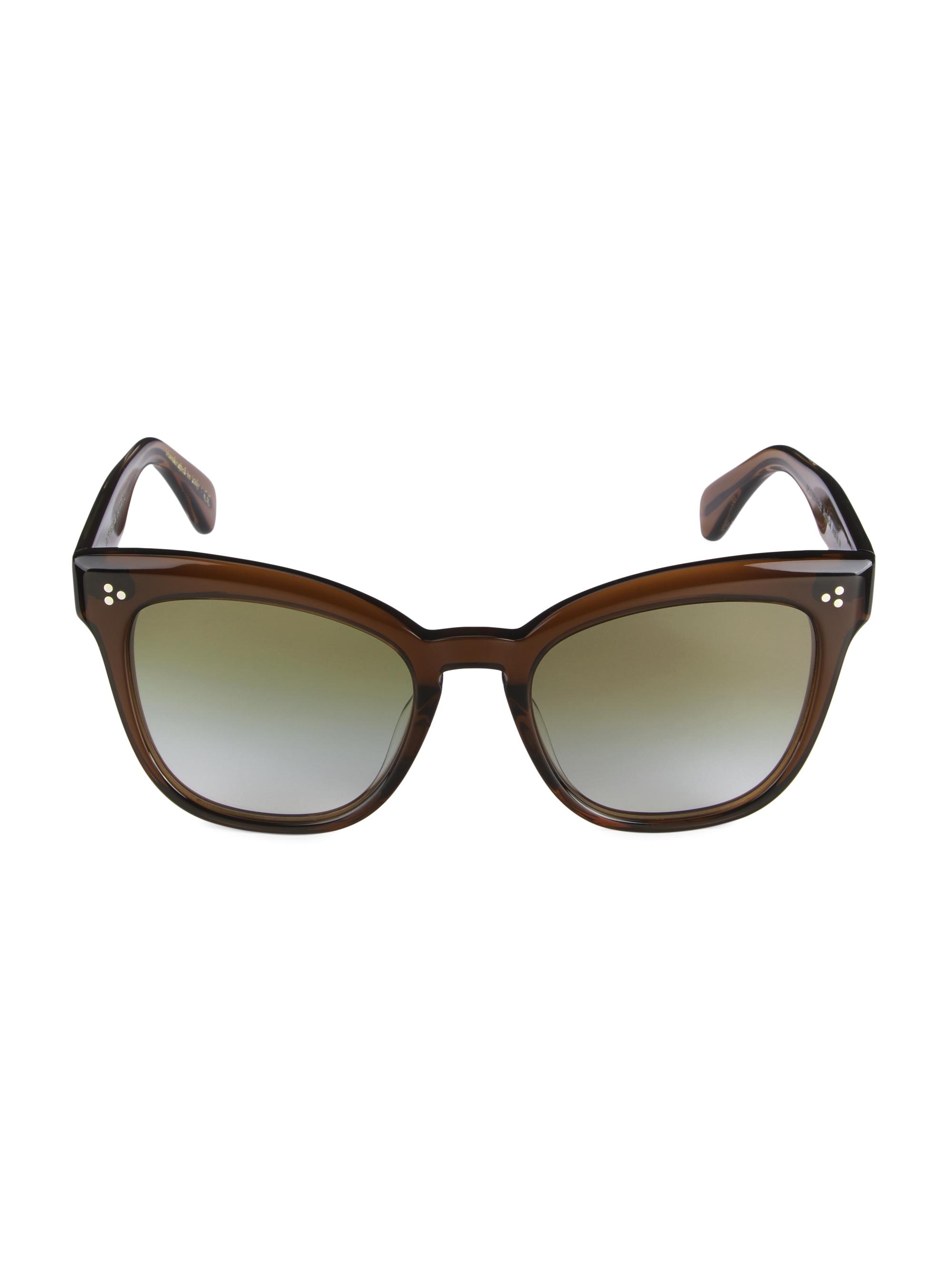 Oliver Peoples Women's Marianela 54MM Cat-Eye Sunglasses - Brown