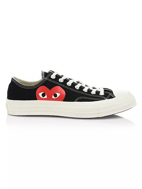 Shop Comme des Garçons PLAY CdG PLAY x Converse Unisex Chuck Taylor All Star One Heart Low-Top Sneakers Saks Fifth Avenue