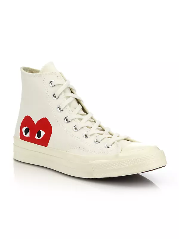 CdG PLAY x Converse Men's Chuck Taylor All Star High-Top Sneakers