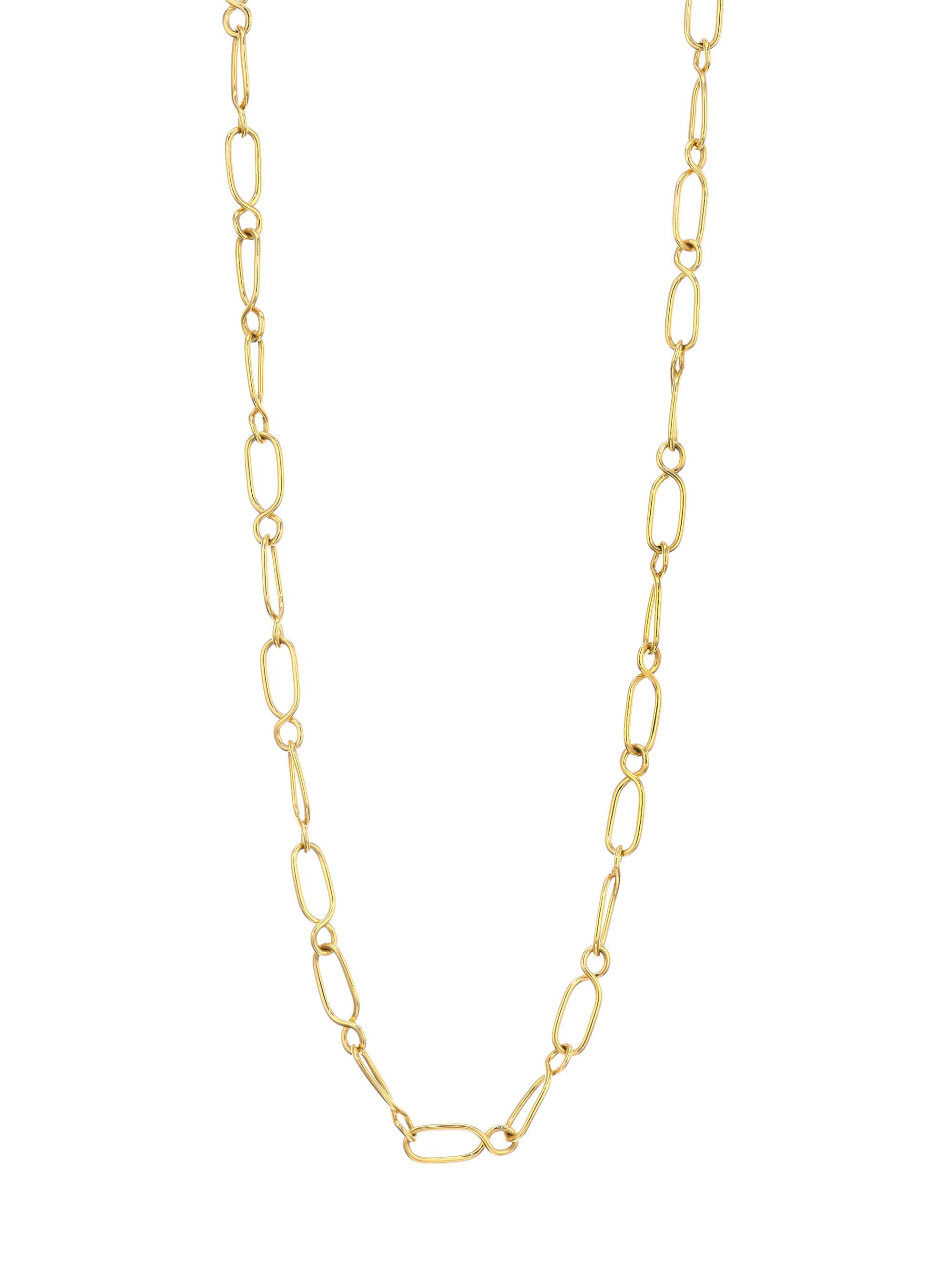 Deconstructed Crystals Chain Necklace