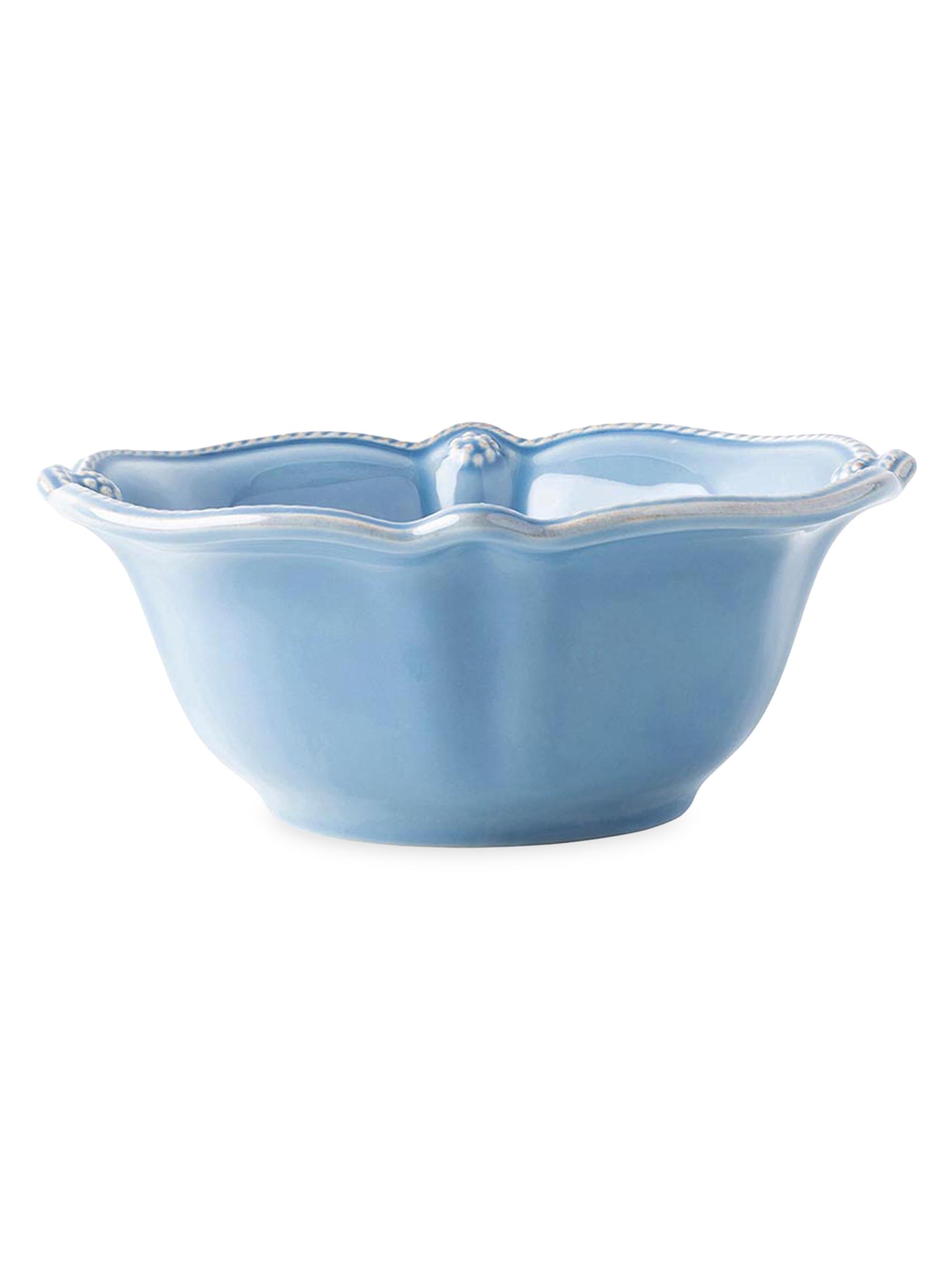 Juliska Berry & Thread Flared Cereal/Ice Cream Bowl - White Wash