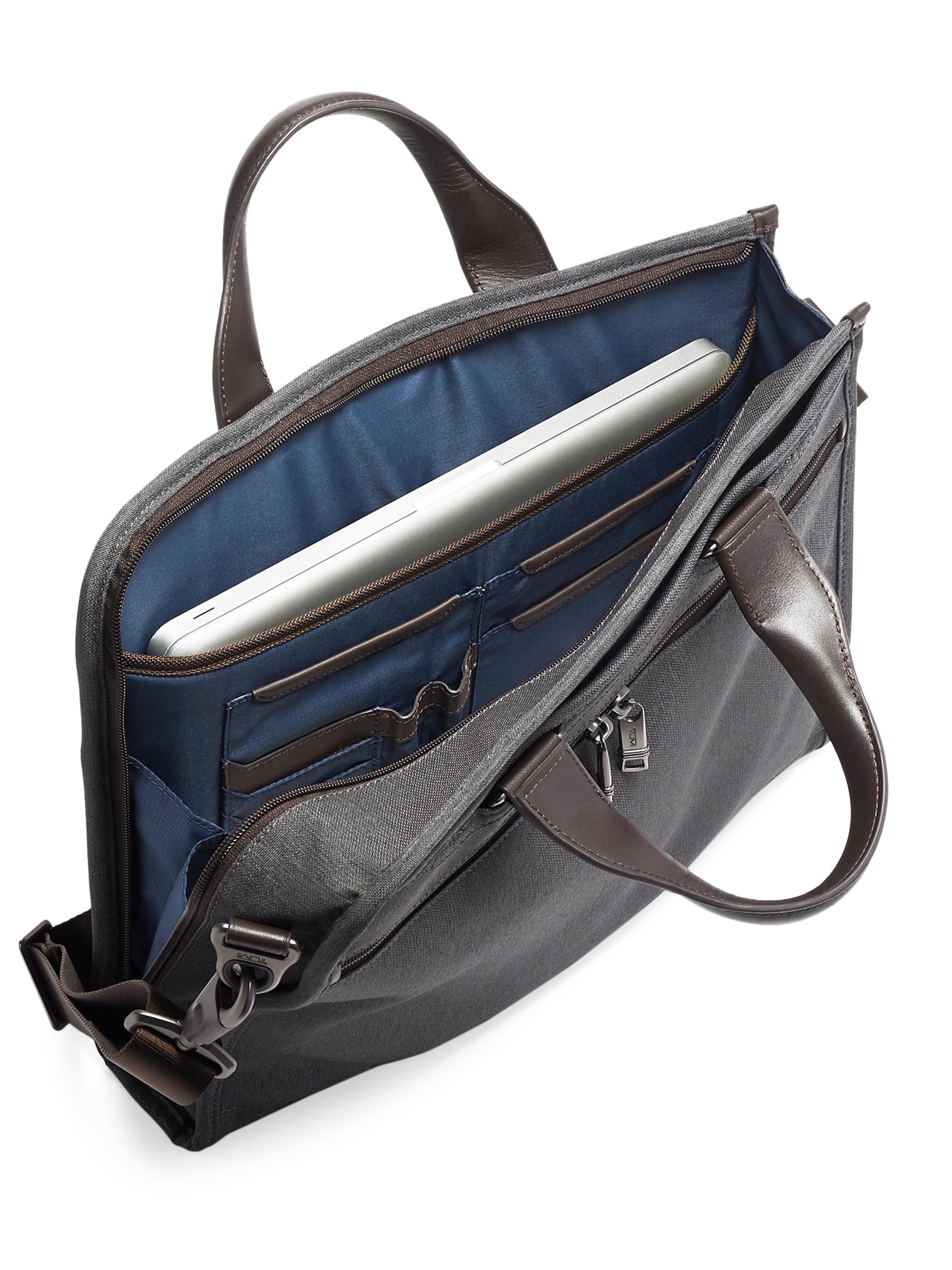 TUMI Alpha Slim Deluxe Portfolio | Saks Fifth Avenue