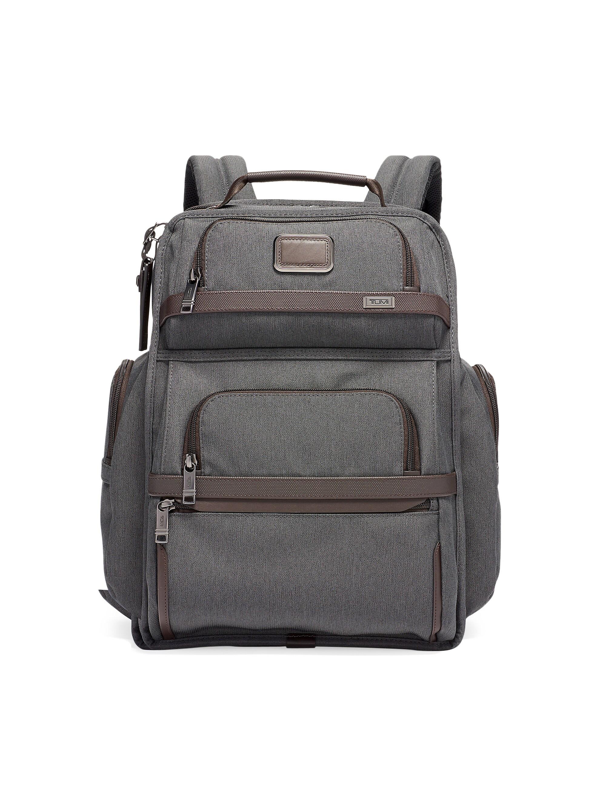 TUMI Men's Alpha Brief Pack - Anthracite