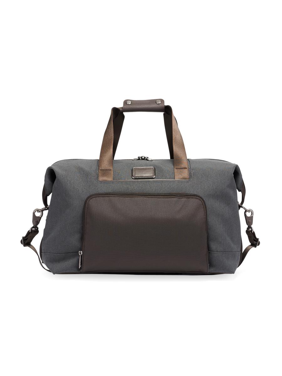 Tumi Men's Alpha Double-expansion Satchel In Gray
