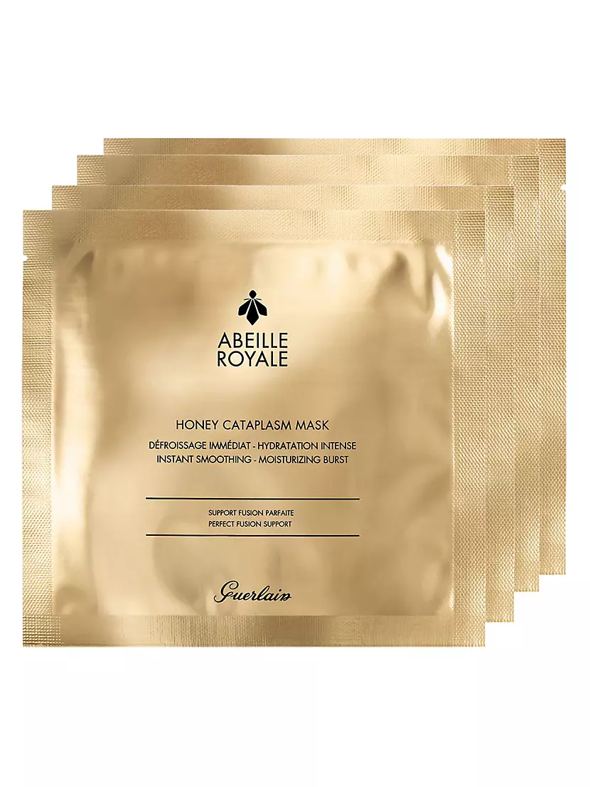Guerlain Abeille Royale 4-Piece Honey Cataplasm Sheet Mask Set