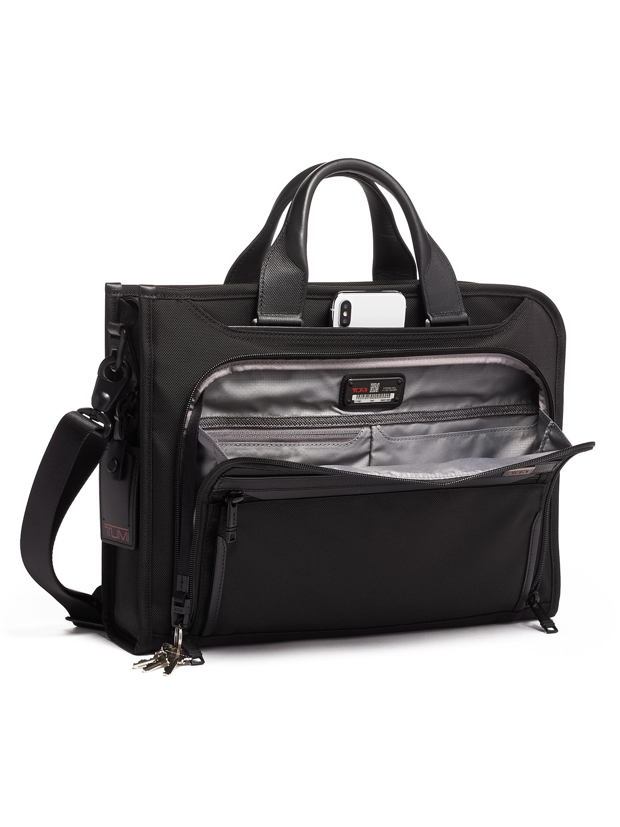 TUMI Alpha 3 Slim Deluxe Portfolio | Saks Fifth Avenue