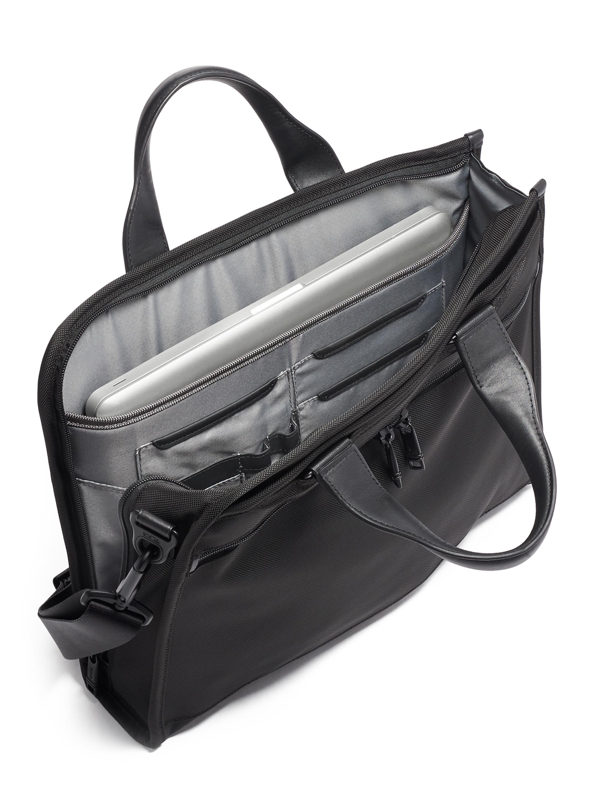 TUMI Alpha 3 Slim Deluxe Portfolio | Saks Fifth Avenue
