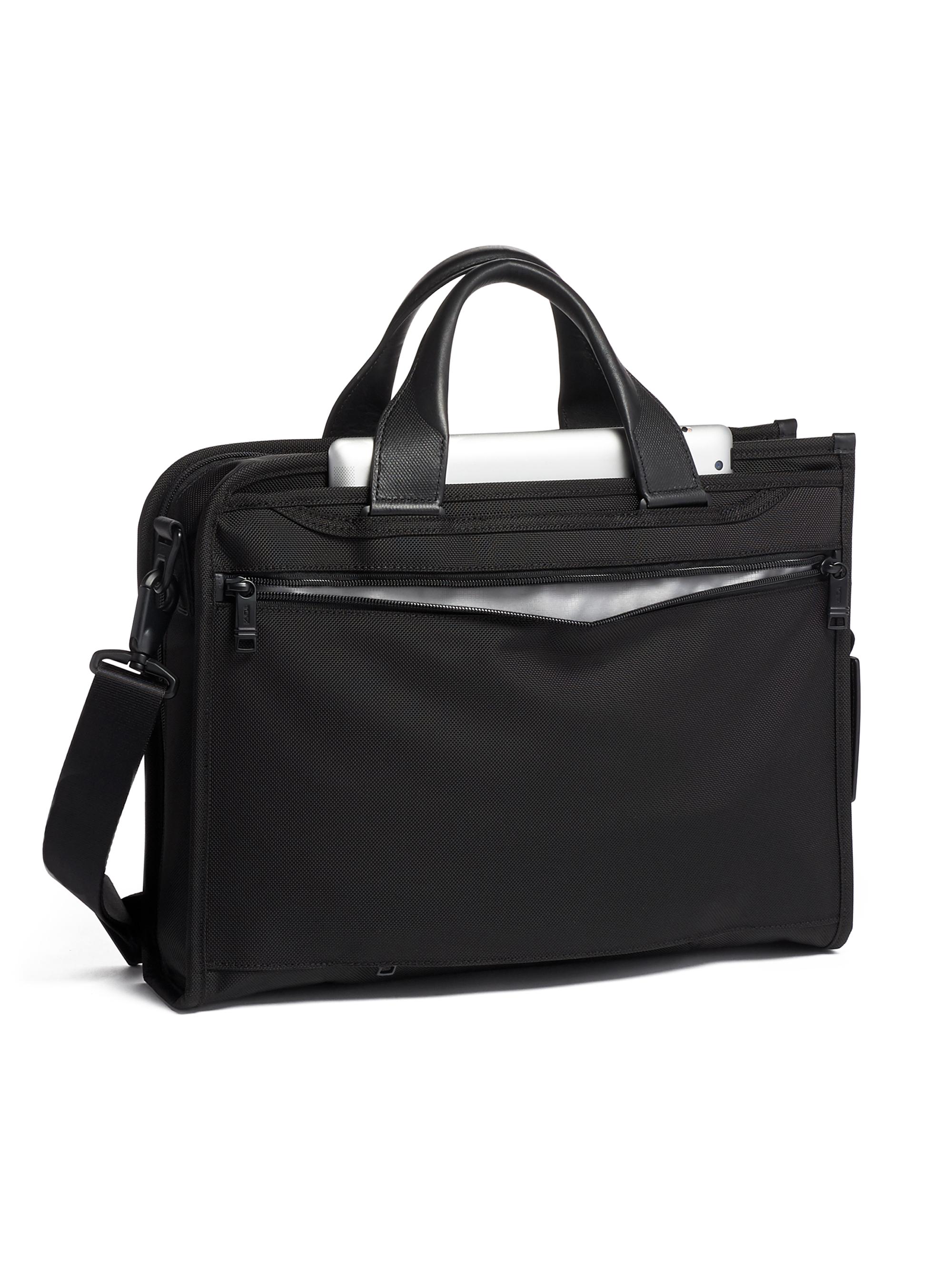 TUMI Alpha 3 Slim Deluxe Portfolio | Saks Fifth Avenue