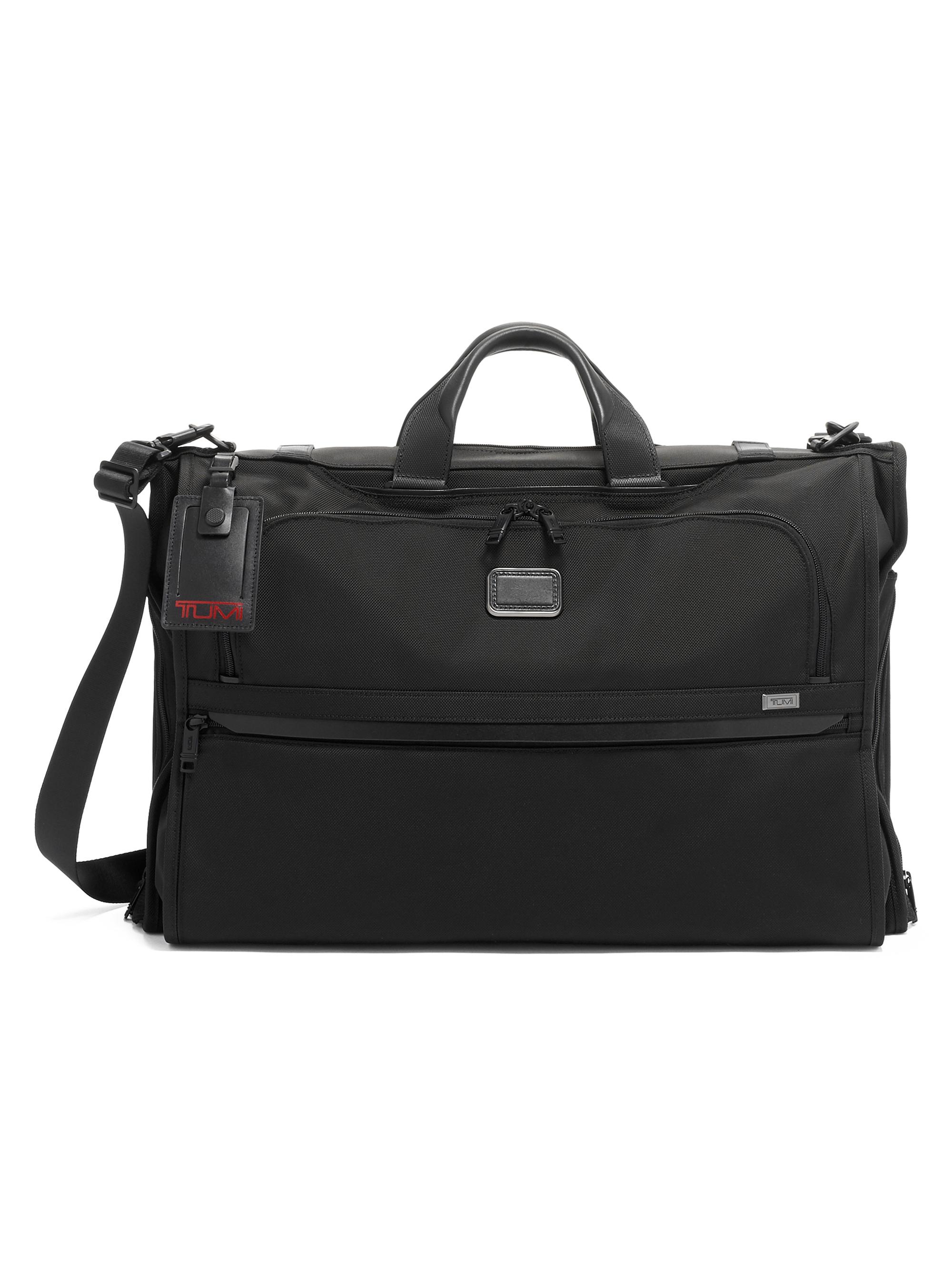 TUMI Men's Alpha Tri-Fold Garment Bag - Black