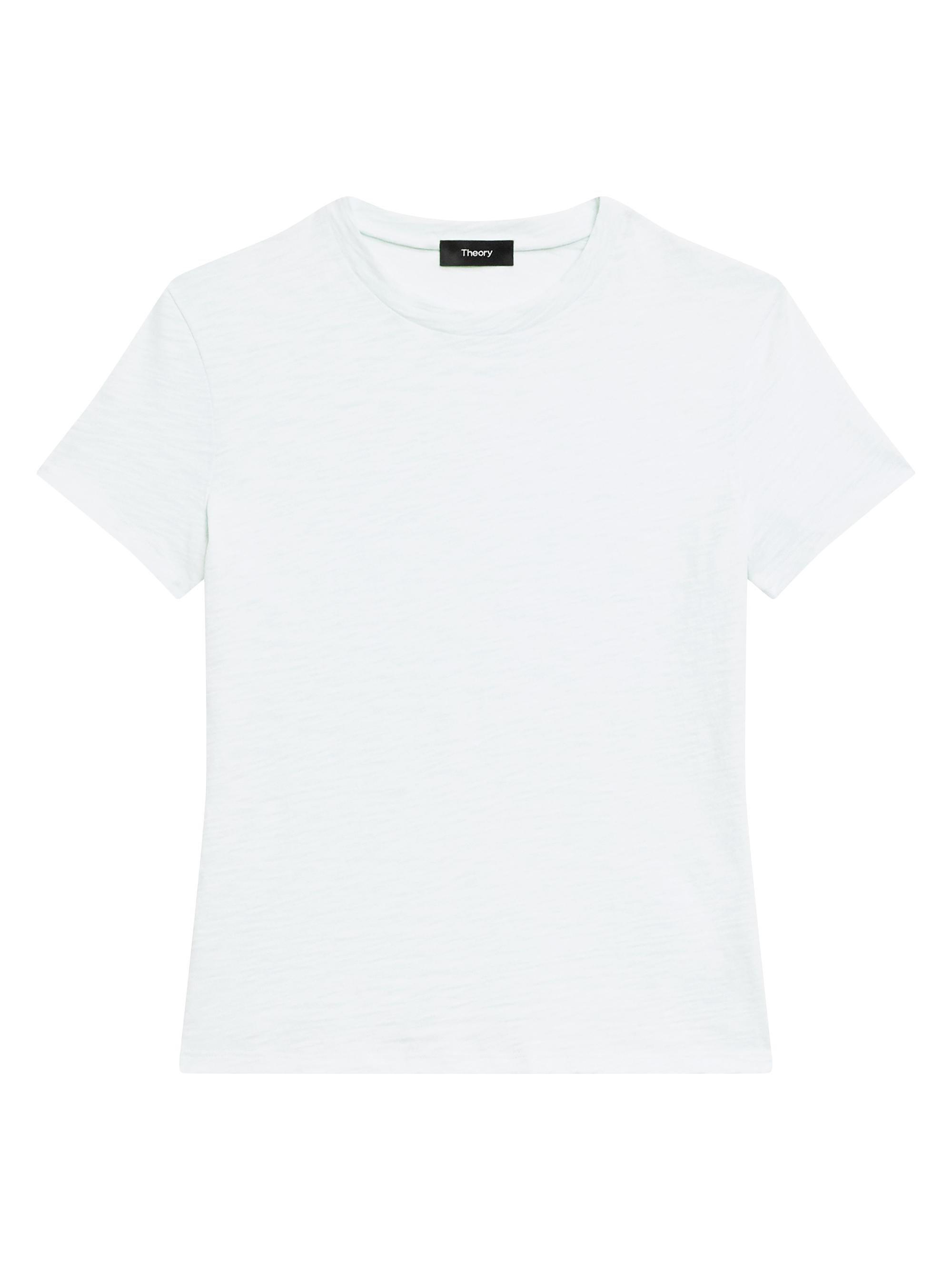 Theory Tiny Tee Organic Cotton Crewneck | Saks Fifth Avenue