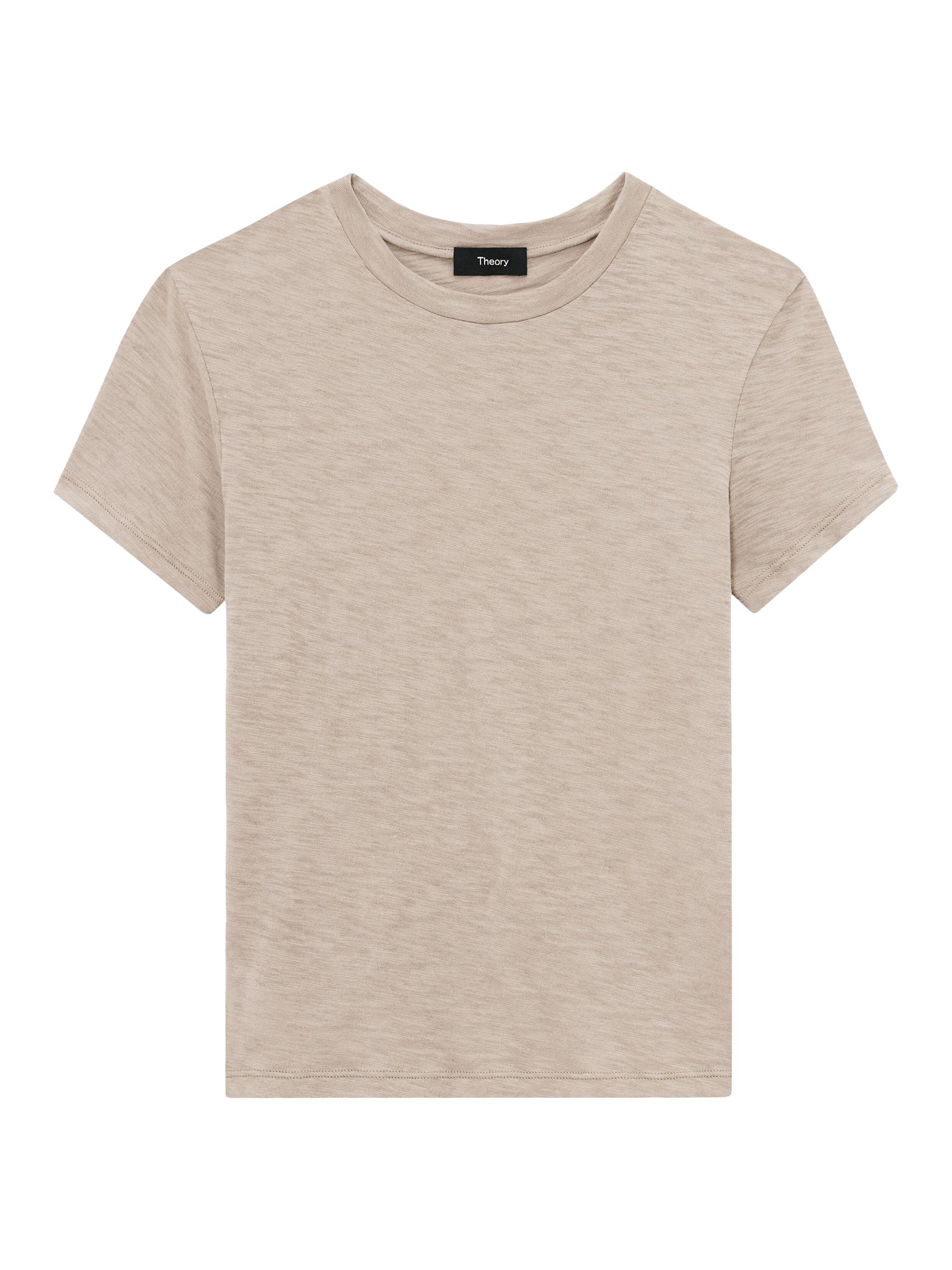 Theory Women's Tiny Tee Organic Cotton Crewneck - Mist