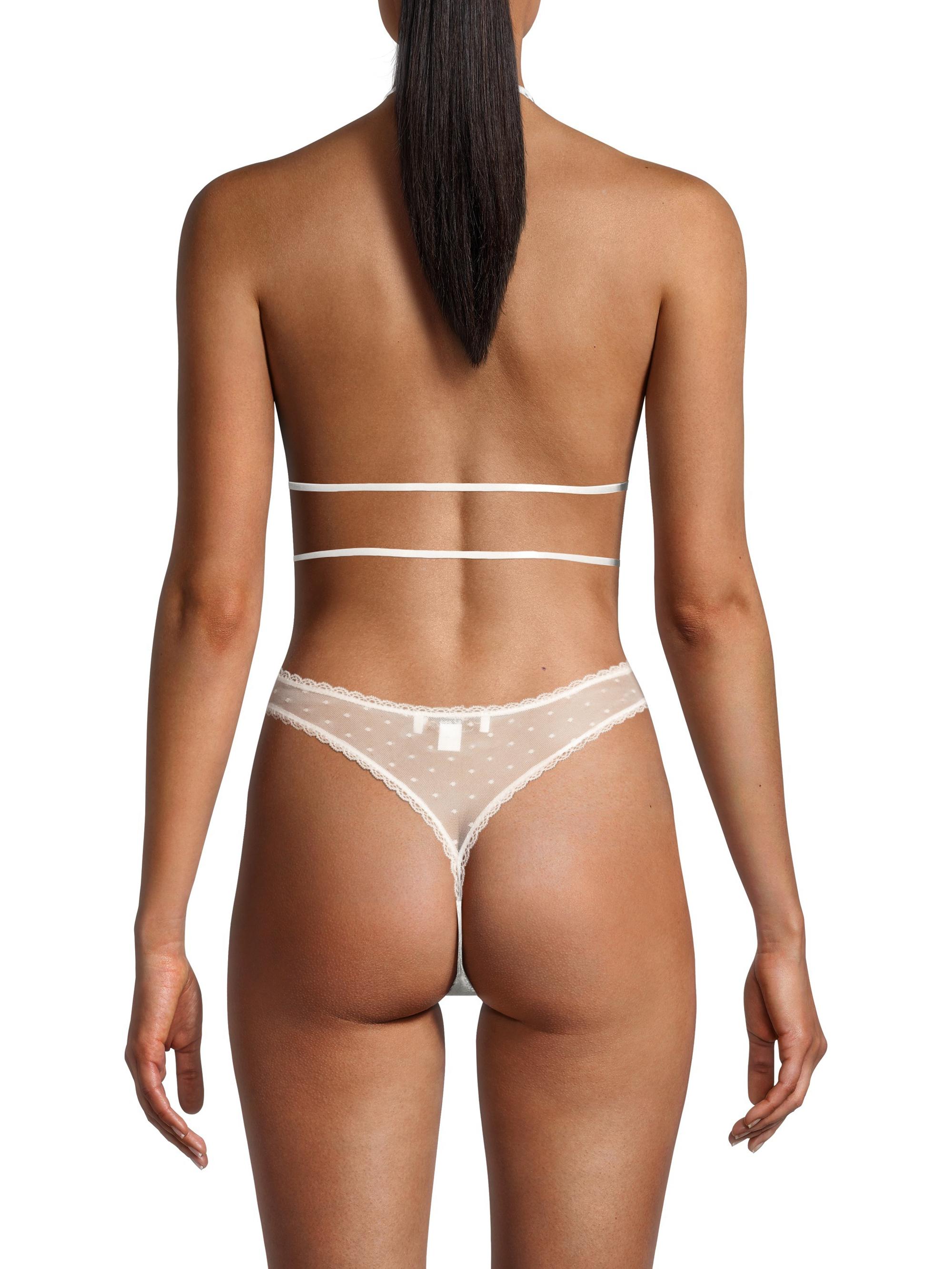 In Bloom Women's Magnolia Floral Lace Teddy - | Thumbnail 5